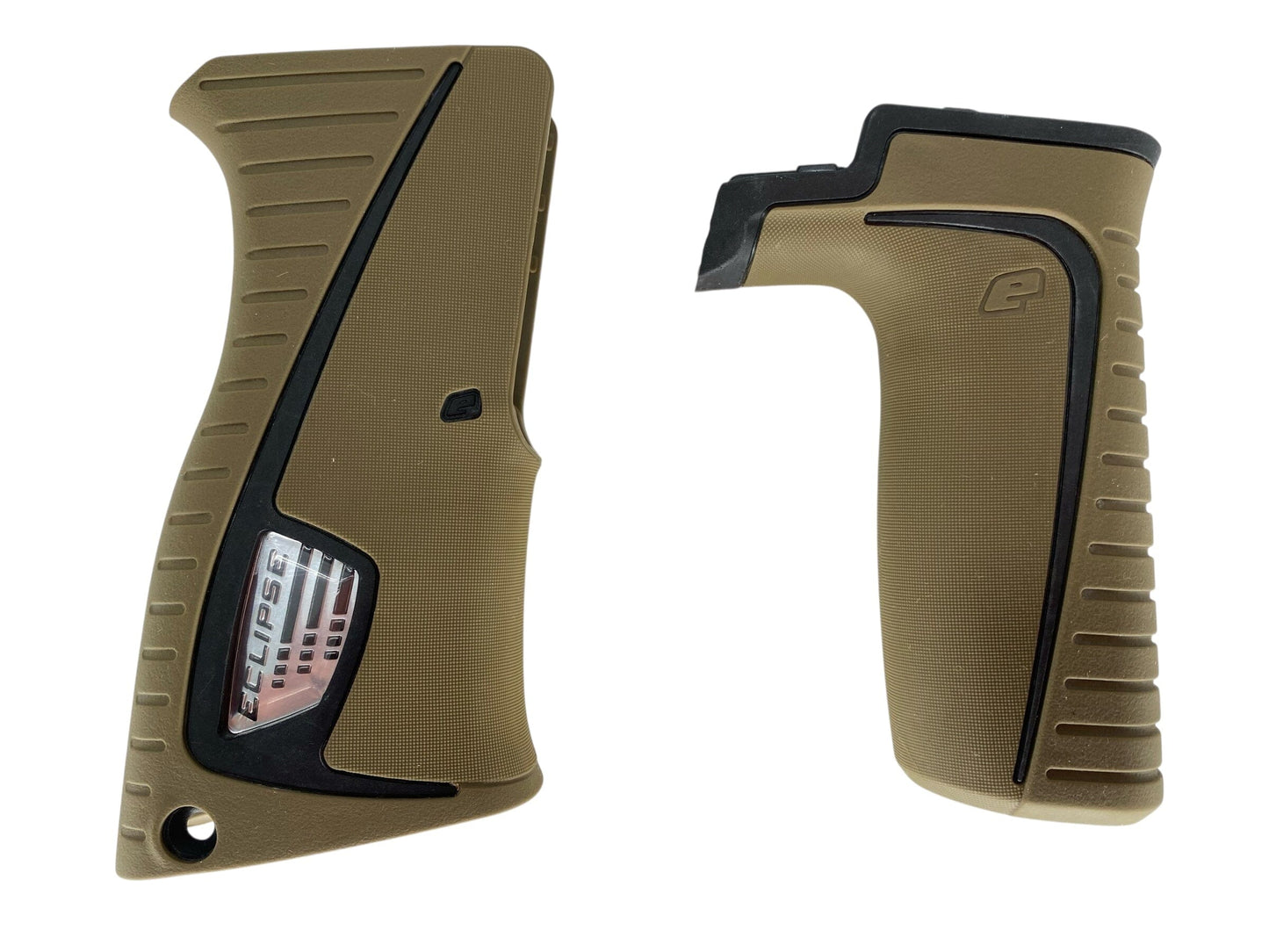 Used Planet Eclipse Gtek 180r Paintball Grips - Tan/Brown Paintball Gun from CPXBrosPaintball Buy/Sell/Trade Paintball Markers, New Paintball Guns, Paintball Hoppers, Paintball Masks, and Hormesis Headbands