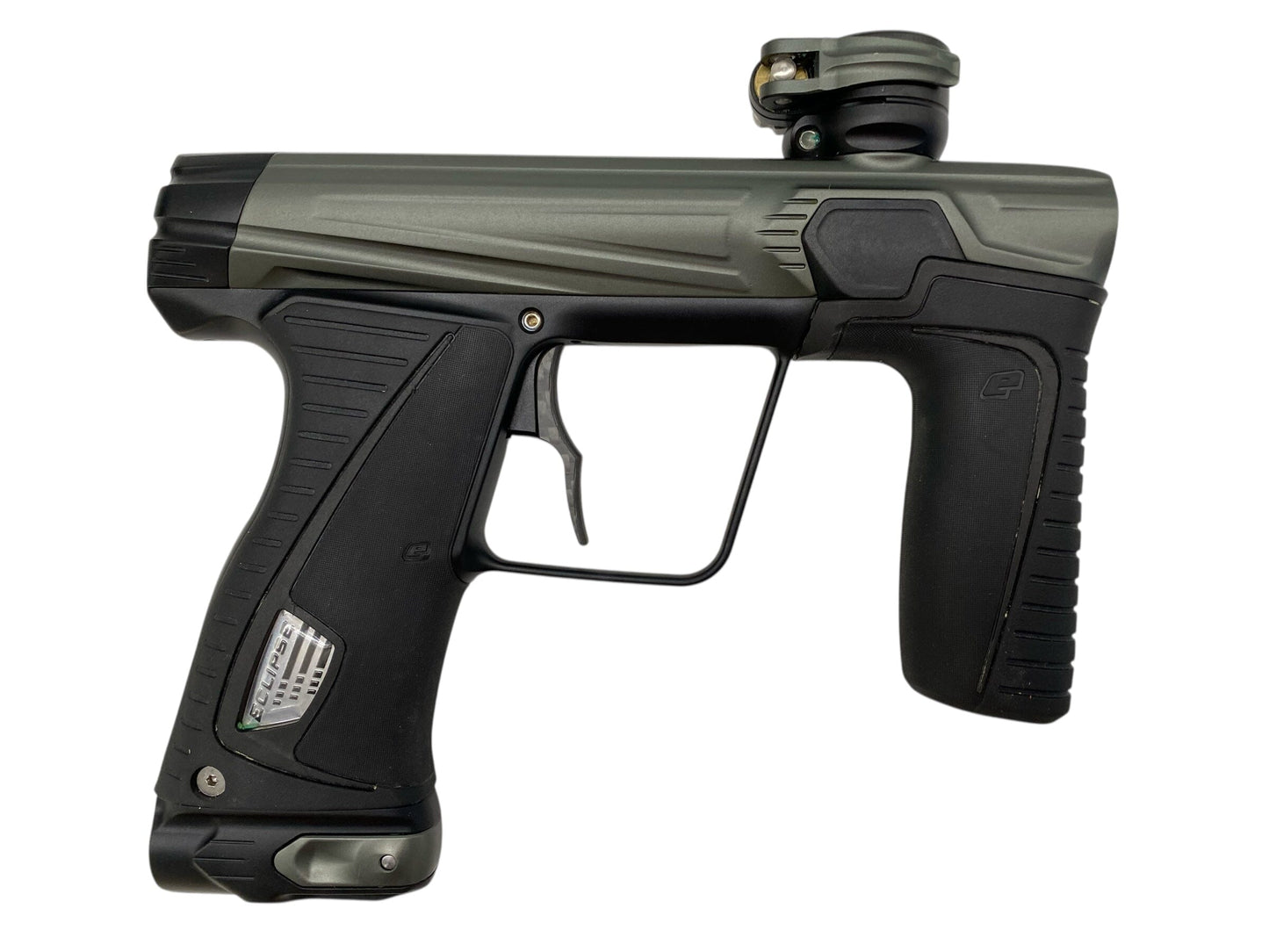 Used Planet Eclipse Gtek 180r Paintball Gun Grey/Black Paintball Gun from CPXBrosPaintball Buy/Sell/Trade Paintball Markers, New Paintball Guns, Paintball Hoppers, Paintball Masks, and Hormesis Headbands
