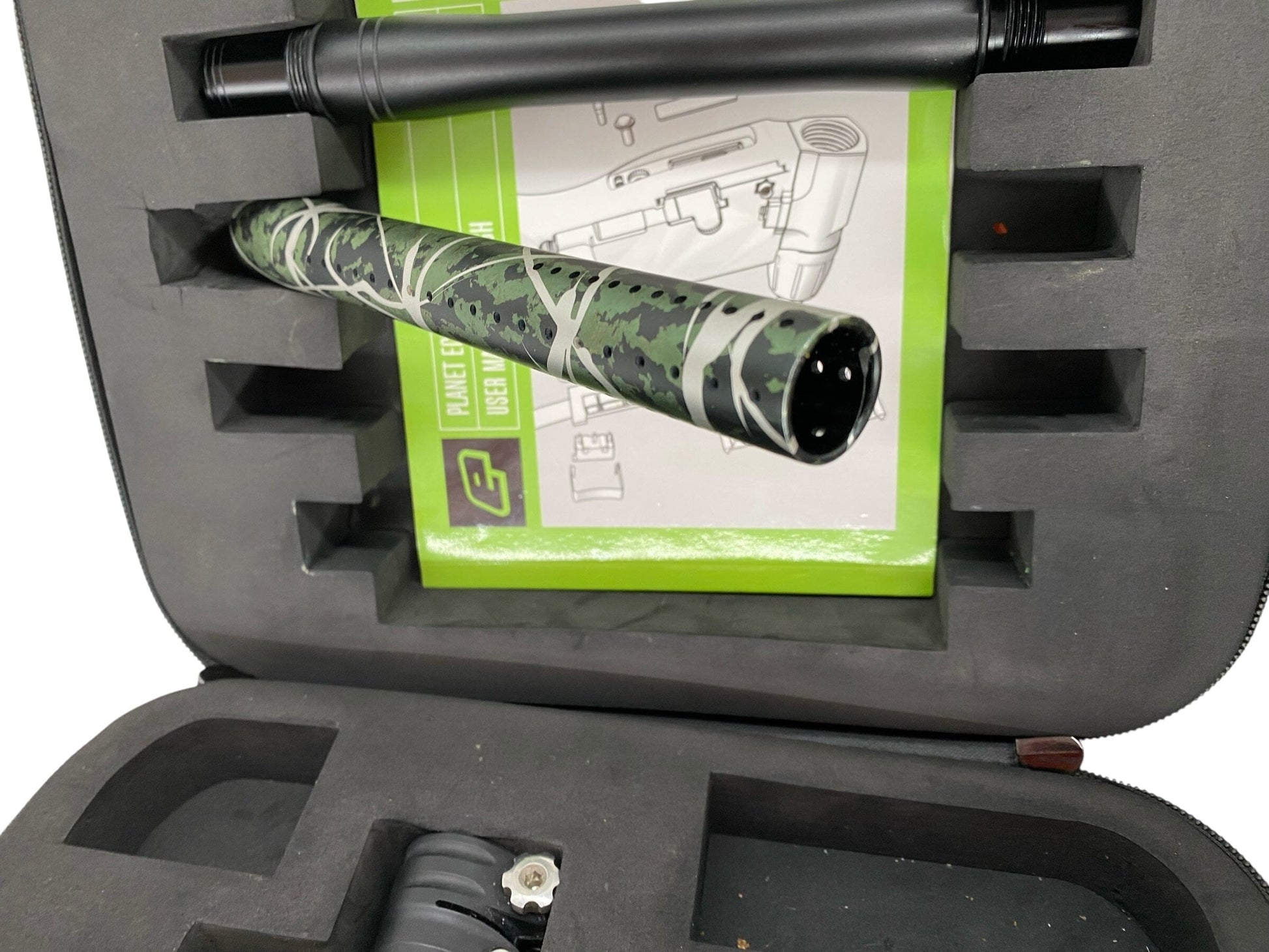 Used Planet Eclipse Gtek Paintball Gun With Mech Frame Banzai Splash Paintball Gun from CPXBrosPaintball Buy/Sell/Trade Paintball Markers, New Paintball Guns, Paintball Hoppers, Paintball Masks, and Hormesis Headbands