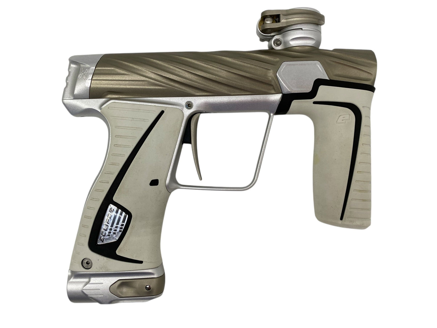 Used Planet Eclipse Hk Army Orbit Gtek 180r Paintball Gun Grey/Silver Paintball Gun from CPXBrosPaintball Buy/Sell/Trade Paintball Markers, New Paintball Guns, Paintball Hoppers, Paintball Masks, and Hormesis Headbands
