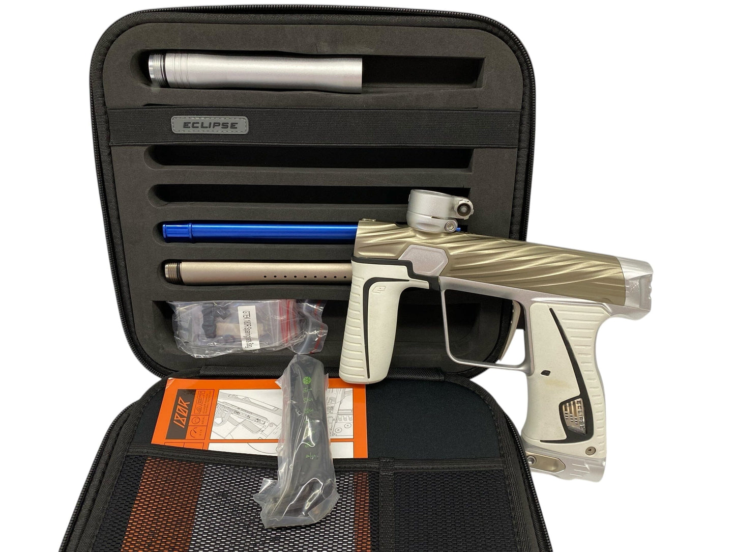 Used Planet Eclipse Hk Army Orbit Gtek 180r Paintball Gun Grey/Silver Paintball Gun from CPXBrosPaintball Buy/Sell/Trade Paintball Markers, New Paintball Guns, Paintball Hoppers, Paintball Masks, and Hormesis Headbands