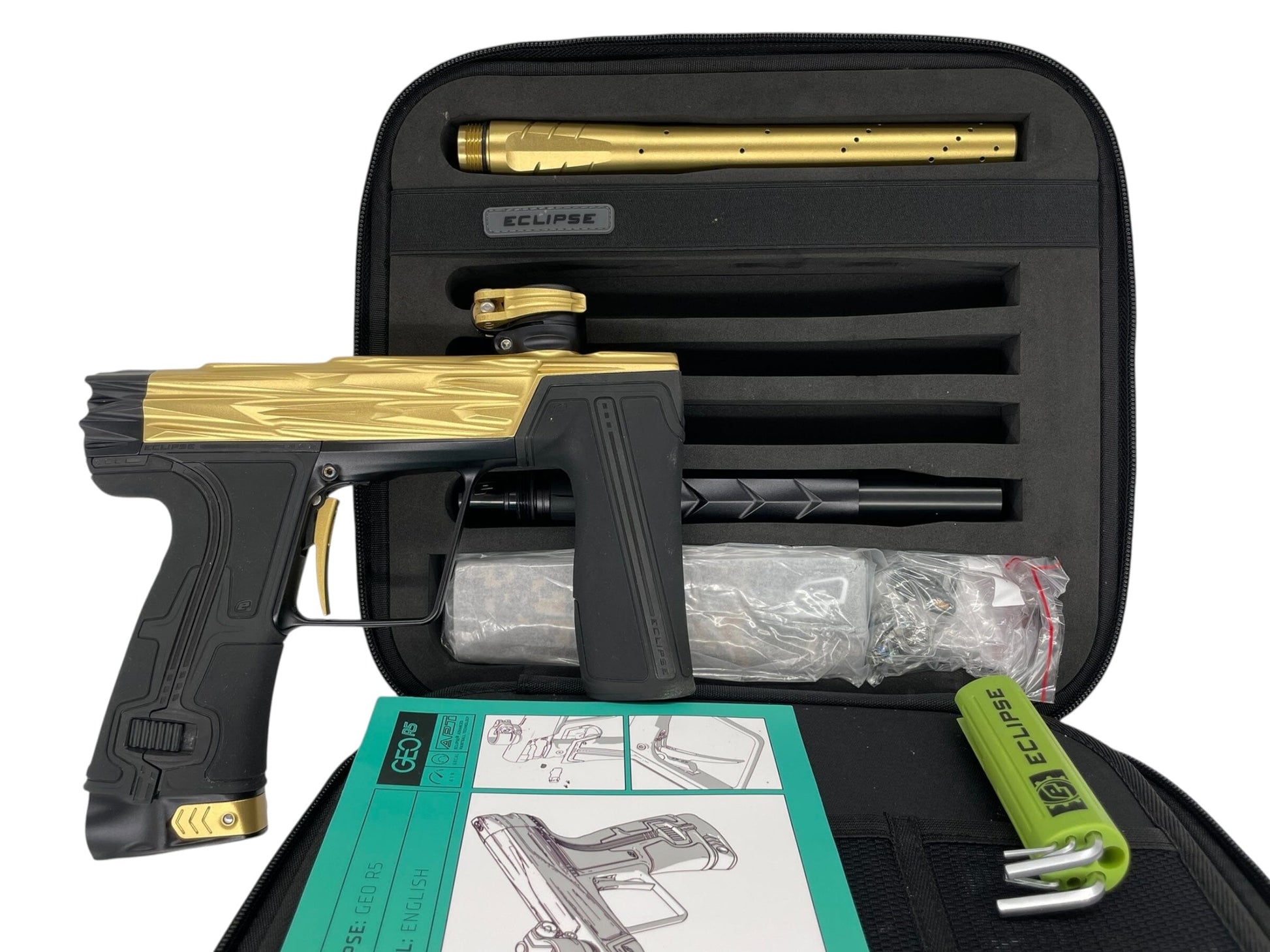 Used Planet Eclipse Hk Army Razr R5 Paintball Gun Gold/Black Paintball Gun from CPXBrosPaintball Buy/Sell/Trade Paintball Markers, New Paintball Guns, Paintball Hoppers, Paintball Masks, and Hormesis Headbands