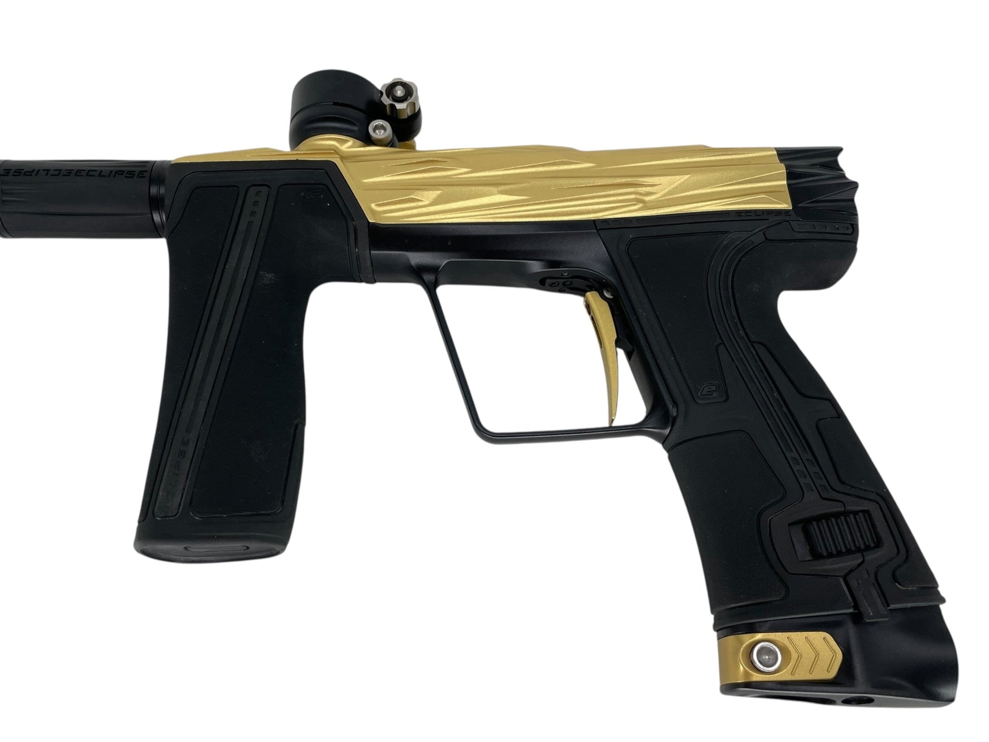 Used Planet Eclipse Hk Army Razr R5 Paintball Gun Gold/Black Paintball Gun from CPXBrosPaintball Buy/Sell/Trade Paintball Markers, New Paintball Guns, Paintball Hoppers, Paintball Masks, and Hormesis Headbands