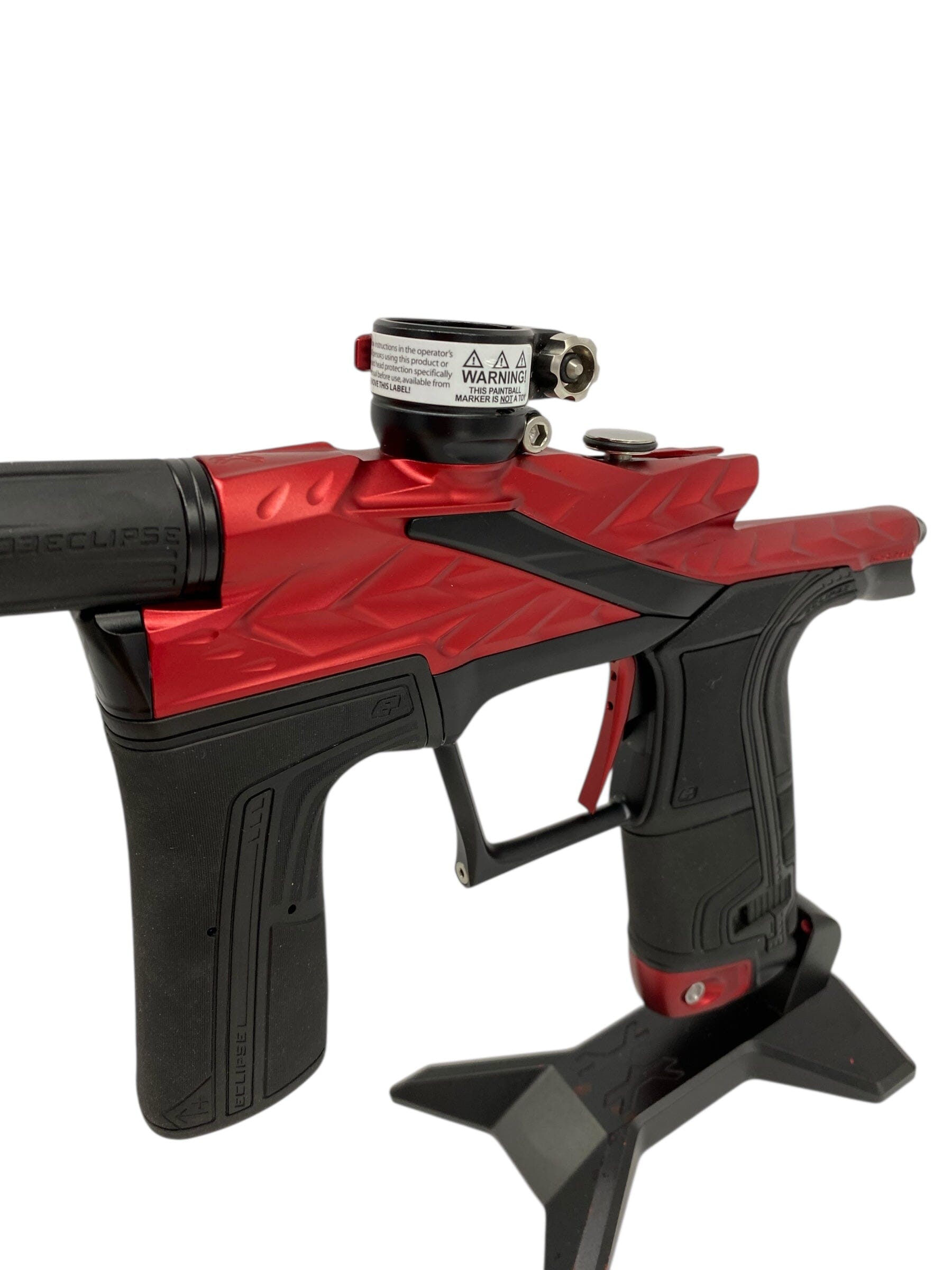Used Planet Eclipse Hk Fossil Lv2 Paintball Gun Red/Black Paintball Gun from CPXBrosPaintball Buy/Sell/Trade Paintball Markers, New Paintball Guns, Paintball Hoppers, Paintball Masks, and Hormesis Headbands
