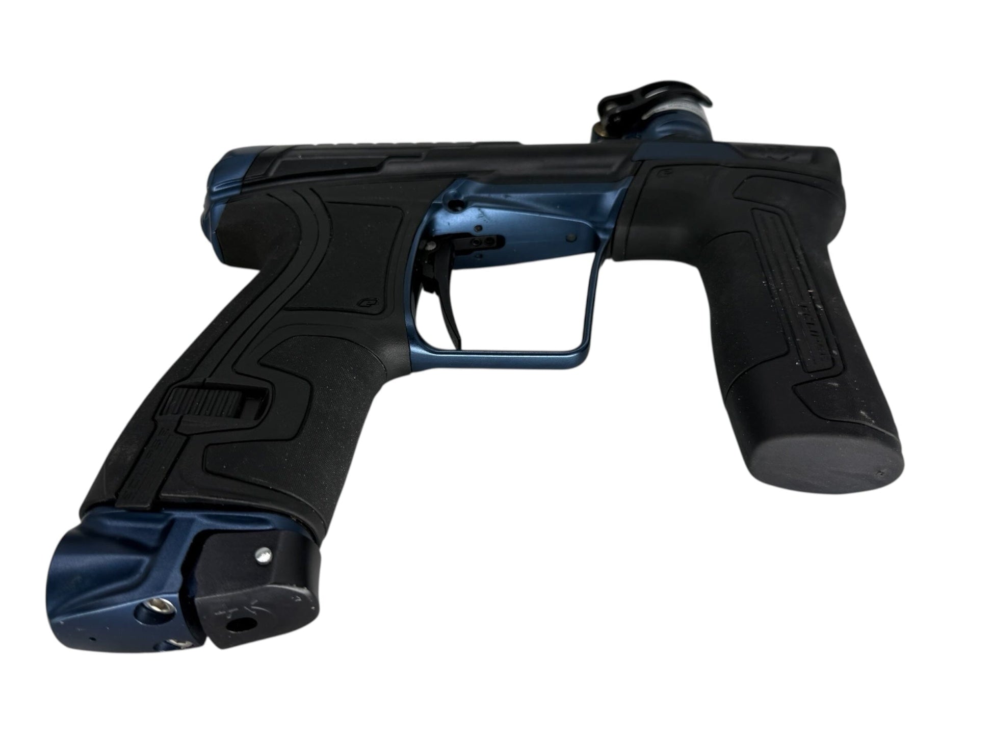 Used Planet Eclipse Infamous Cs2 Paintball Gun Black/Blue Paintball Gun from CPXBrosPaintball Buy/Sell/Trade Paintball Markers, New Paintball Guns, Paintball Hoppers, Paintball Masks, and Hormesis Headbands