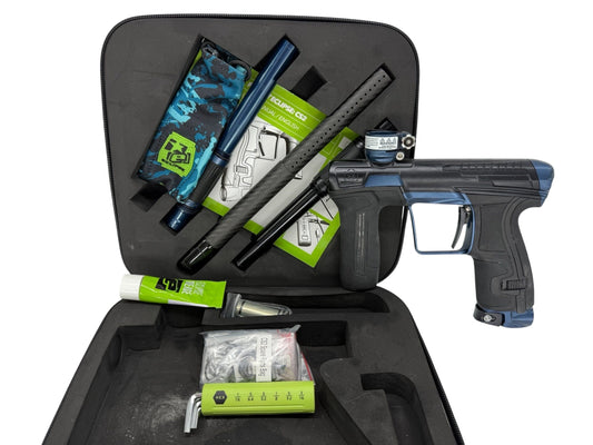 Used Planet Eclipse Infamous Cs2 Paintball Gun Black/Blue Paintball Gun from CPXBrosPaintball Buy/Sell/Trade Paintball Markers, New Paintball Guns, Paintball Hoppers, Paintball Masks, and Hormesis Headbands