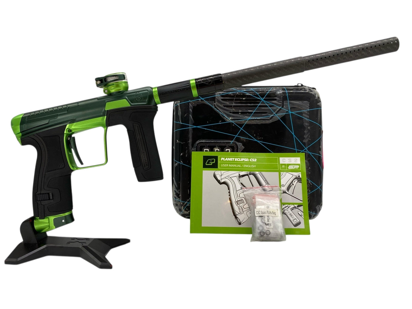 Used Planet Eclipse Infamous Cs2 Paintball Gun Green/Light Green Paintball Gun from CPXBrosPaintball Buy/Sell/Trade Paintball Markers, New Paintball Guns, Paintball Hoppers, Paintball Masks, and Hormesis Headbands