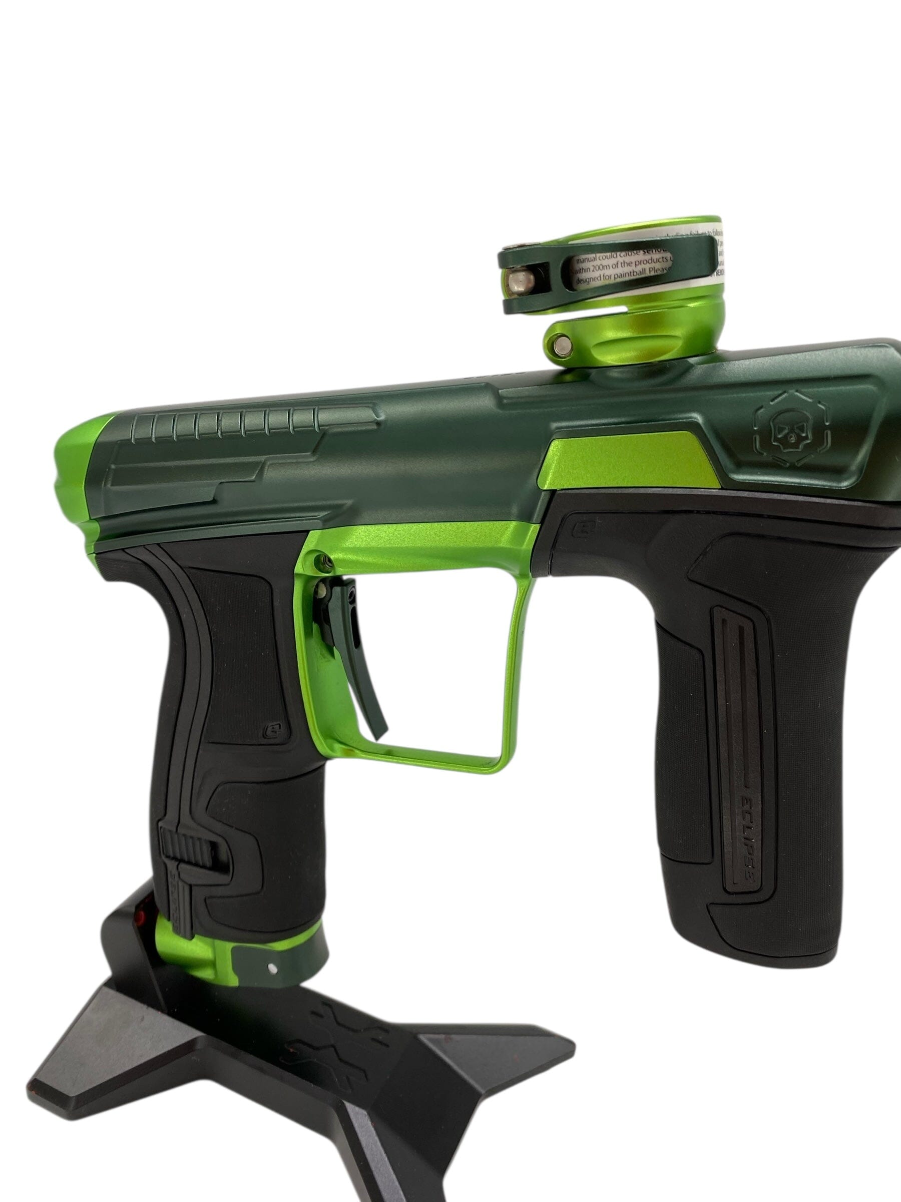 Used Planet Eclipse Infamous Cs2 Paintball Gun Green/Light Green Paintball Gun from CPXBrosPaintball Buy/Sell/Trade Paintball Markers, New Paintball Guns, Paintball Hoppers, Paintball Masks, and Hormesis Headbands