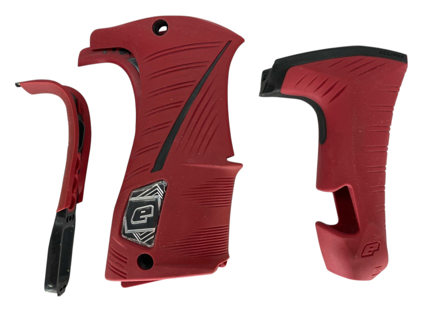 Used Planet Eclipse LV 1/1.1/LVR/1.5/1.6 Electronic Paintball Gun Grip Kit - RED Paintball Gun from CPXBrosPaintball Buy/Sell/Trade Paintball Markers, New Paintball Guns, Paintball Hoppers, Paintball Masks, and Hormesis Headbands