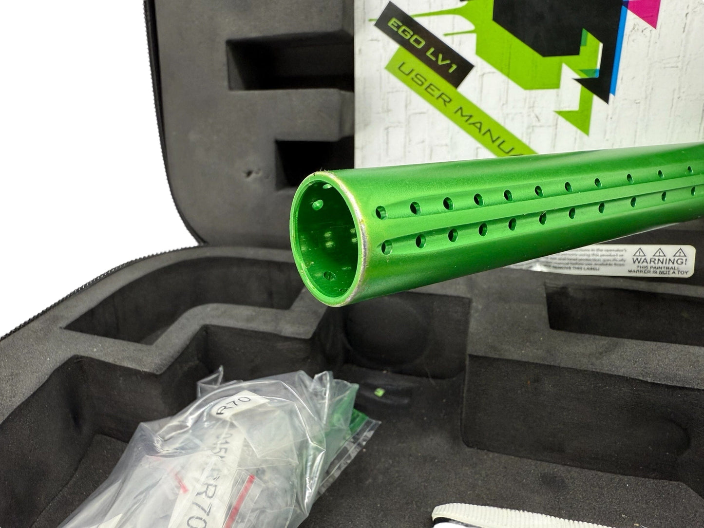 Used Planet Eclipse Lv1 Paintball Gun Green/Black Paintball Gun from CPXBrosPaintball Buy/Sell/Trade Paintball Markers, New Paintball Guns, Paintball Hoppers, Paintball Masks, and Hormesis Headbands