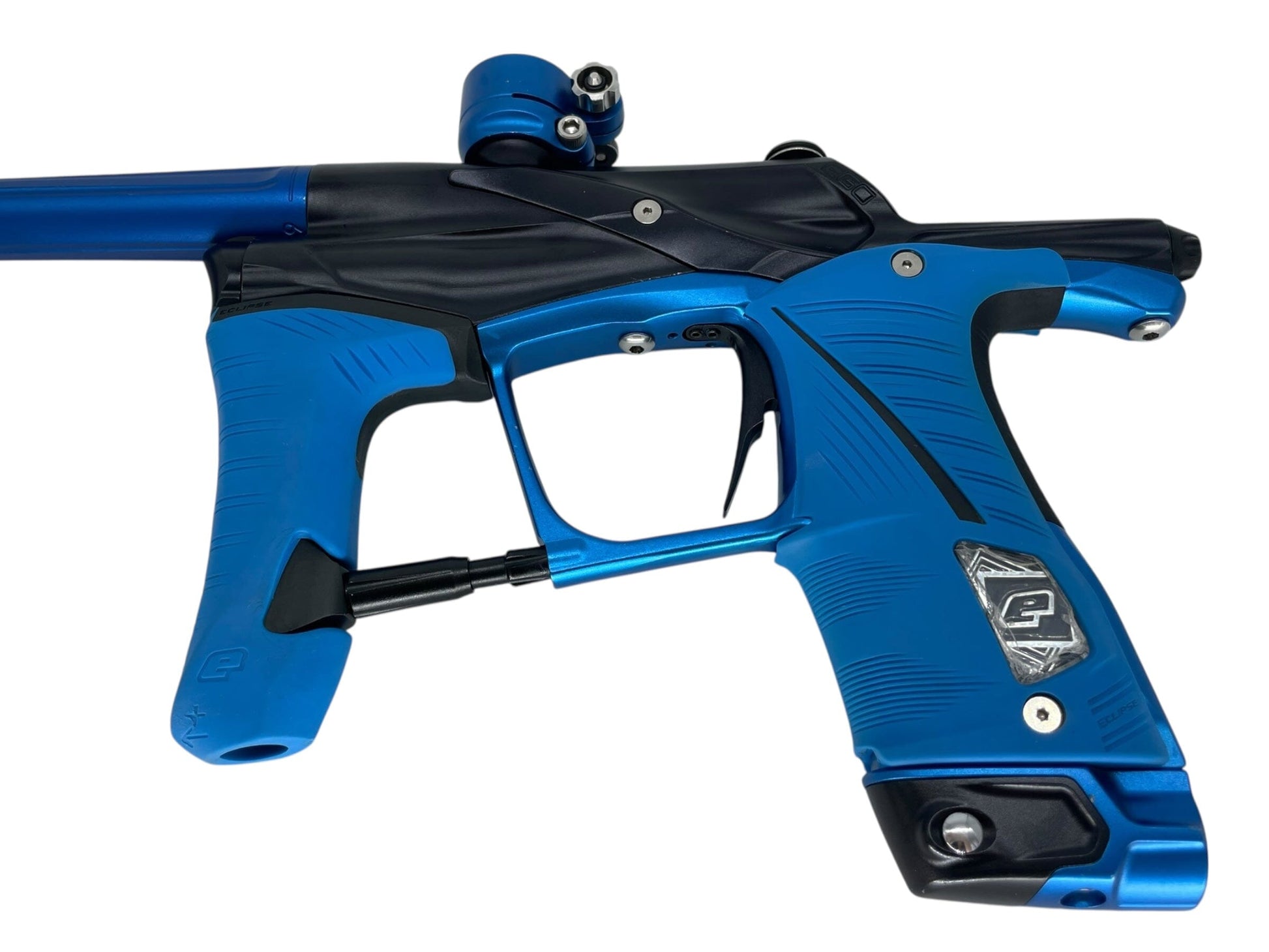 Used Planet Eclipse Lv1.5 Paintball Gun Black/Blue Paintball Gun from CPXBrosPaintball Buy/Sell/Trade Paintball Markers, New Paintball Guns, Paintball Hoppers, Paintball Masks, and Hormesis Headbands