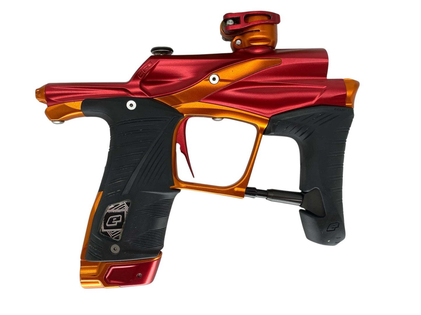 Used Planet Eclipse Lv1.5 Paintball Gun Red/Orange Paintball Gun from CPXBrosPaintball Buy/Sell/Trade Paintball Markers, New Paintball Guns, Paintball Hoppers, Paintball Masks, and Hormesis Headbands