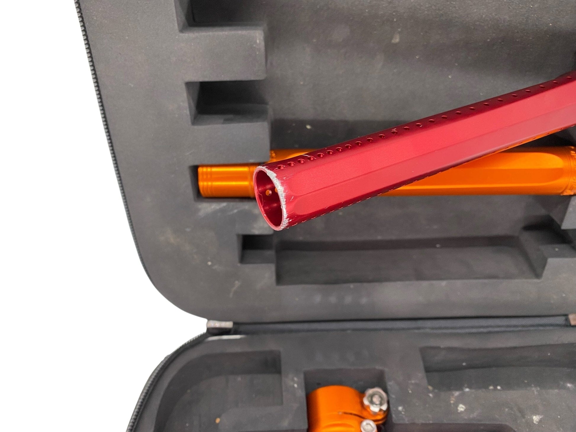 Used Planet Eclipse Lv1.5 Paintball Gun Red/Orange Paintball Gun from CPXBrosPaintball Buy/Sell/Trade Paintball Markers, New Paintball Guns, Paintball Hoppers, Paintball Masks, and Hormesis Headbands