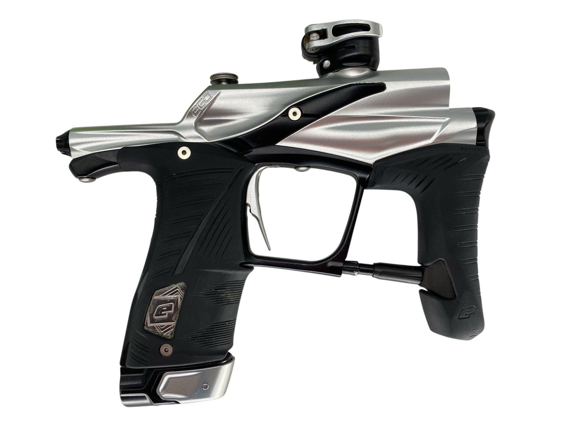 Used Planet Eclipse Lv1.5 Paintball Gun Silver/Black Paintball Gun from CPXBrosPaintball Buy/Sell/Trade Paintball Markers, New Paintball Guns, Paintball Hoppers, Paintball Masks, and Hormesis Headbands