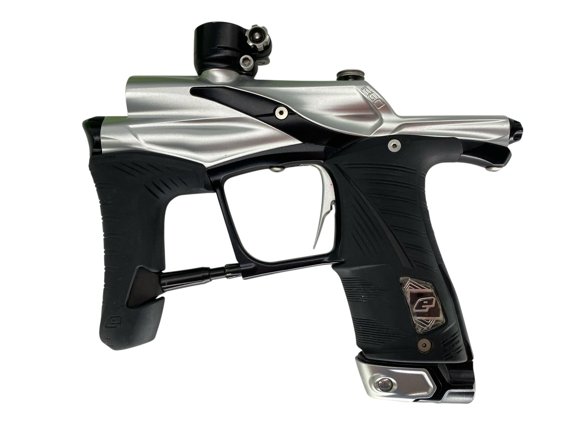 Used Planet Eclipse Lv1.5 Paintball Gun Silver/Black Paintball Gun from CPXBrosPaintball Buy/Sell/Trade Paintball Markers, New Paintball Guns, Paintball Hoppers, Paintball Masks, and Hormesis Headbands