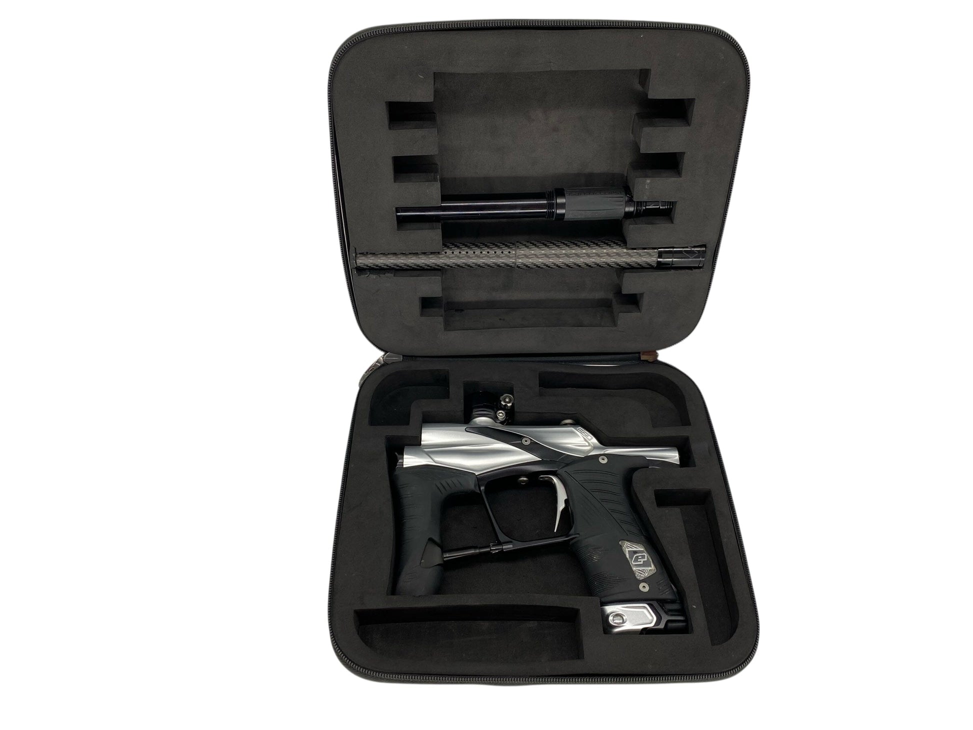 Used Planet Eclipse Lv1.5 Paintball Gun Silver/Black Paintball Gun from CPXBrosPaintball Buy/Sell/Trade Paintball Markers, New Paintball Guns, Paintball Hoppers, Paintball Masks, and Hormesis Headbands