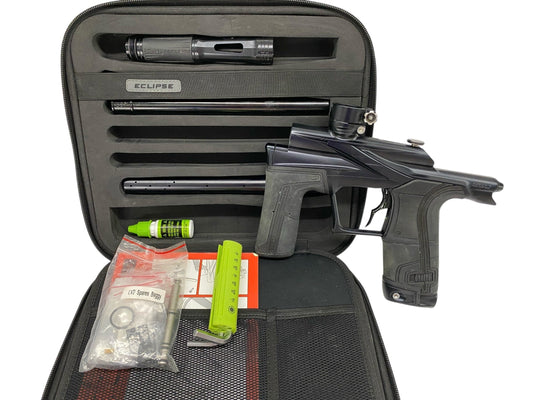 Used Planet Eclipse Lv2 Paintball Gun Black Paintball Gun from CPXBrosPaintball Buy/Sell/Trade Paintball Markers, New Paintball Guns, Paintball Hoppers, Paintball Masks, and Hormesis Headbands
