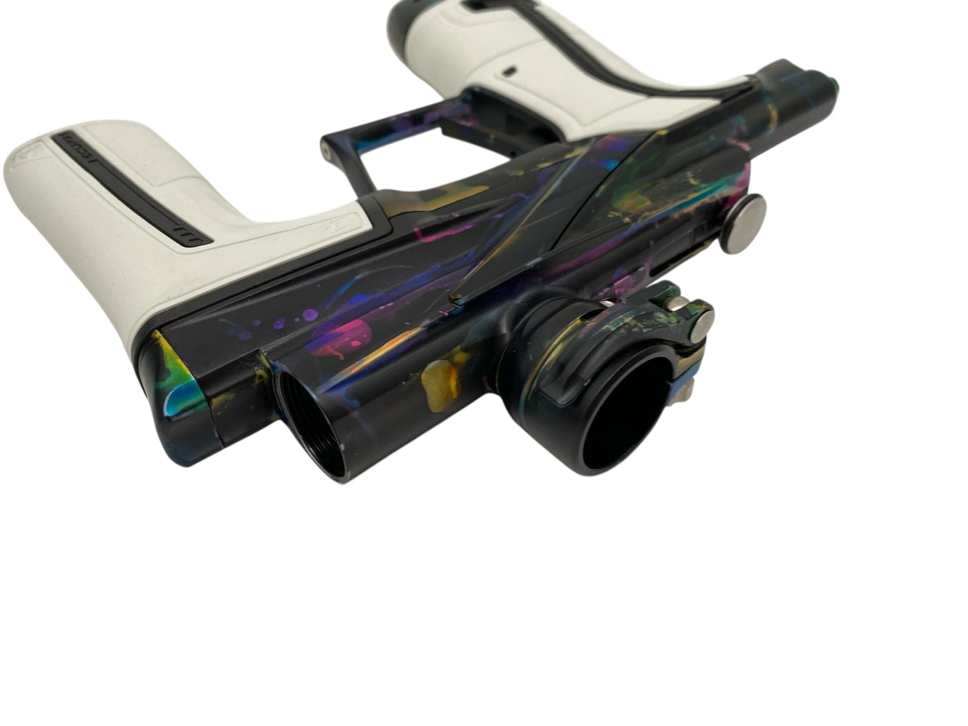 Used Planet Eclipse Lv2 Paintball Gun Black/Galaxy Splash Paintball Gun from CPXBrosPaintball Buy/Sell/Trade Paintball Markers, New Paintball Guns, Paintball Hoppers, Paintball Masks, and Hormesis Headbands