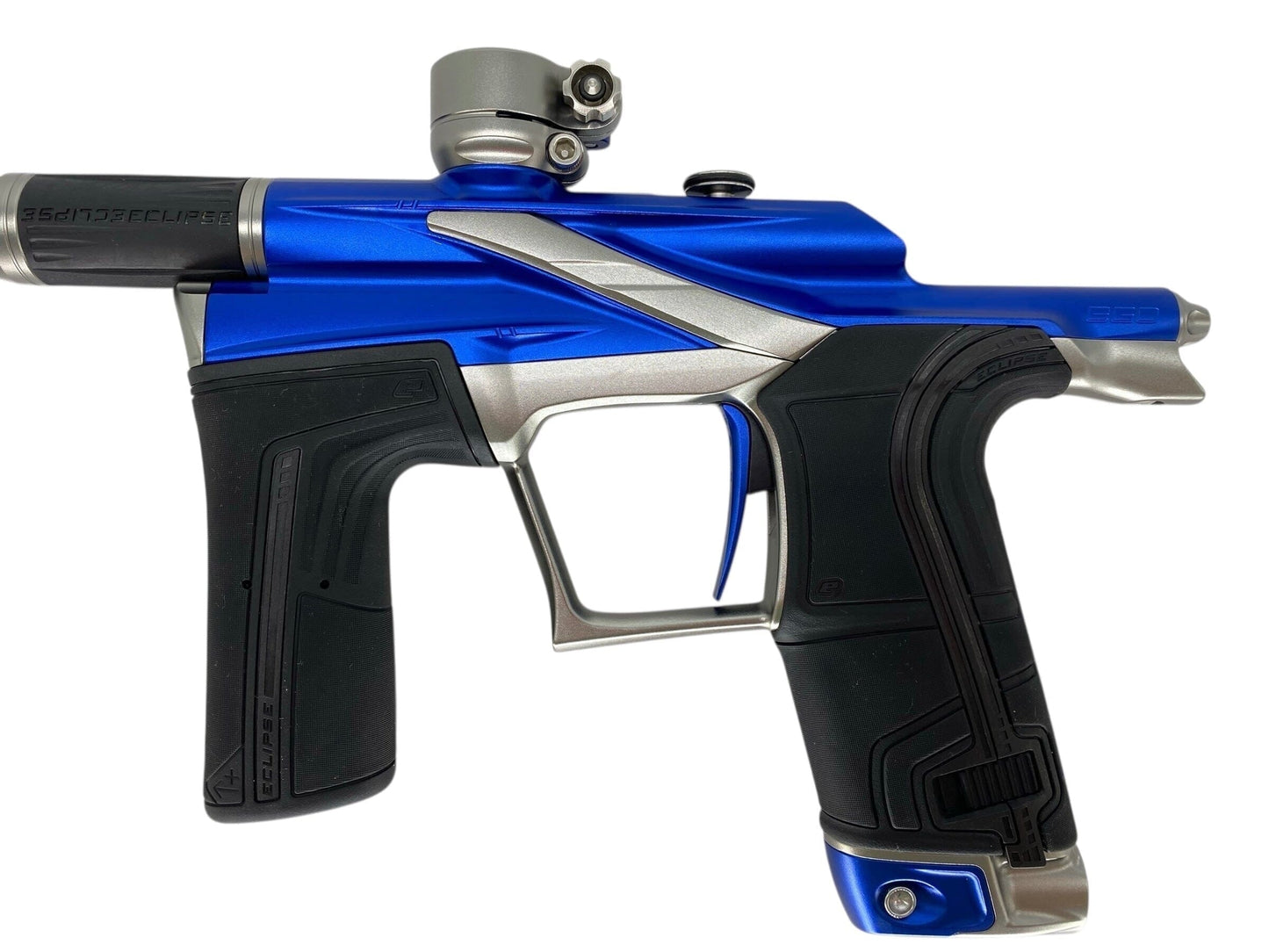 Used Planet Eclipse Lv2 Paintball Gun Blue/Grey Paintball Gun from CPXBrosPaintball Buy/Sell/Trade Paintball Markers, New Paintball Guns, Paintball Hoppers, Paintball Masks, and Hormesis Headbands
