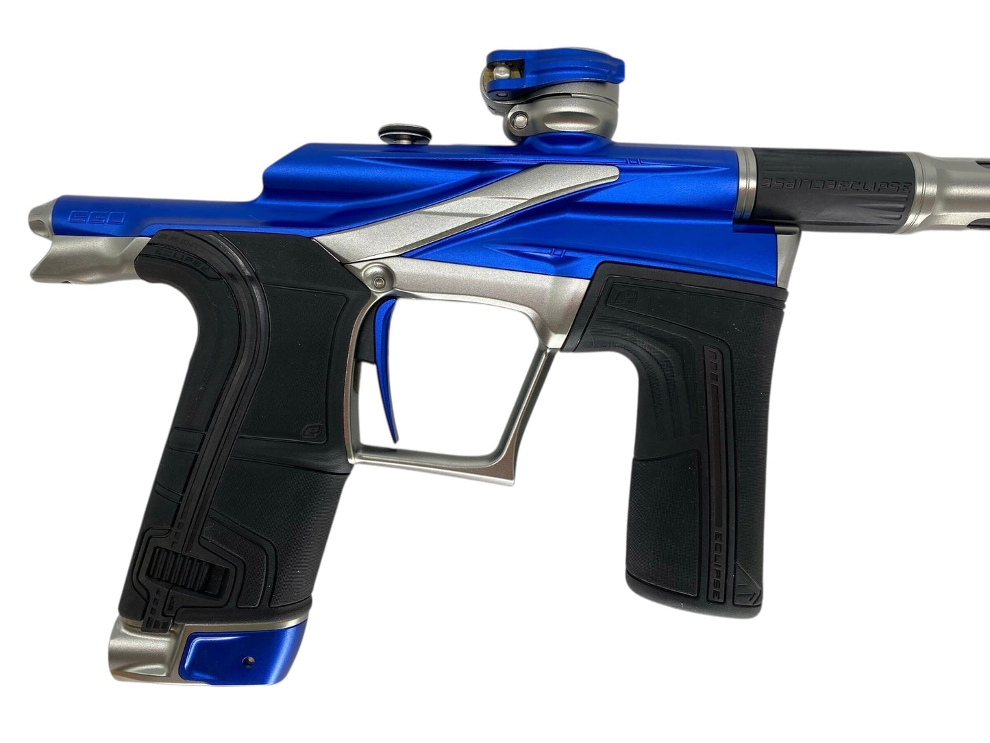Used Planet Eclipse Lv2 Paintball Gun Blue/Grey Paintball Gun from CPXBrosPaintball Buy/Sell/Trade Paintball Markers, New Paintball Guns, Paintball Hoppers, Paintball Masks, and Hormesis Headbands