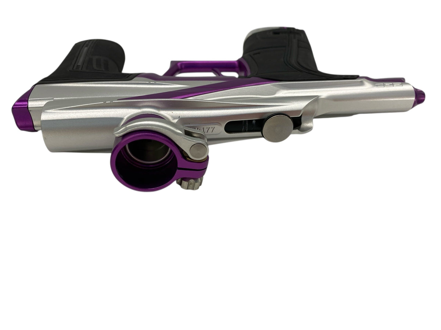 Used Planet Eclipse Lv2 Paintball Gun Silver/Purple Paintball Gun from CPXBrosPaintball Buy/Sell/Trade Paintball Markers, New Paintball Guns, Paintball Hoppers, Paintball Masks, and Hormesis Headbands