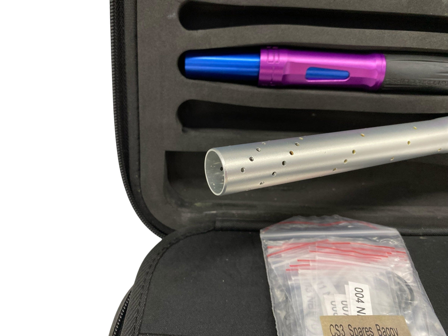 Used Planet Eclipse Lv2 Paintball Gun Silver/Purple Paintball Gun from CPXBrosPaintball Buy/Sell/Trade Paintball Markers, New Paintball Guns, Paintball Hoppers, Paintball Masks, and Hormesis Headbands