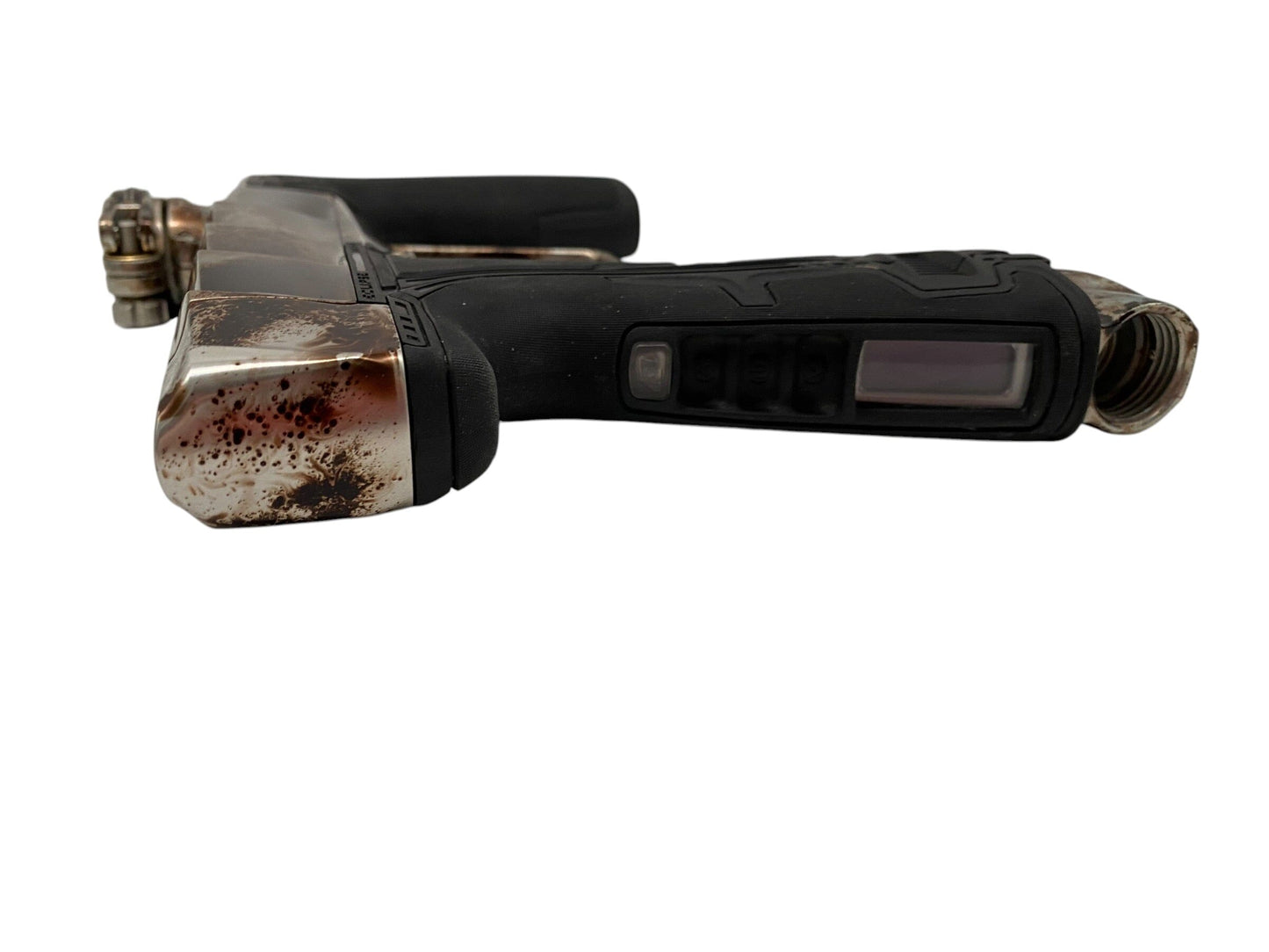 Used Planet Eclipse Project Geo R5 Scales Paintball Gun Custom Ano Paintball Gun from CPXBrosPaintball Buy/Sell/Trade Paintball Markers, New Paintball Guns, Paintball Hoppers, Paintball Masks, and Hormesis Headbands