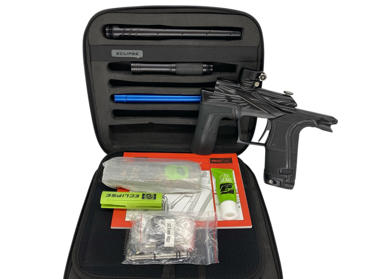 Used Planet Eclipse Project Lv2 Paintball Gun Midnight Paintball Gun from CPXBrosPaintball Buy/Sell/Trade Paintball Markers, New Paintball Guns, Paintball Hoppers, Paintball Masks, and Hormesis Headbands