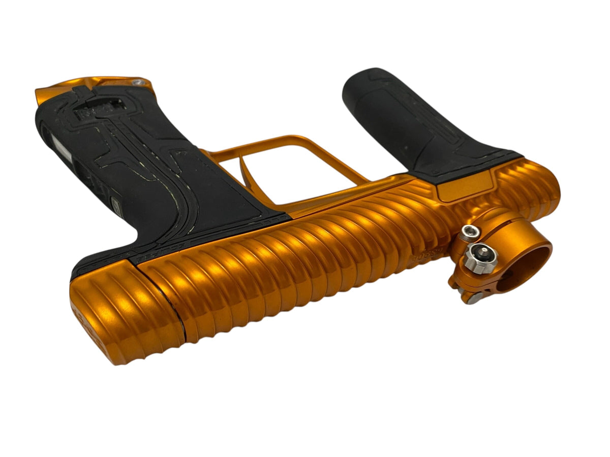 Used Planet Eclipse TWISTER CS3 Orange + Matching Mech Frame Paintball Gun Paintball Gun from CPXBrosPaintball Buy/Sell/Trade Paintball Markers, New Paintball Guns, Paintball Hoppers, Paintball Masks, and Hormesis Headbands