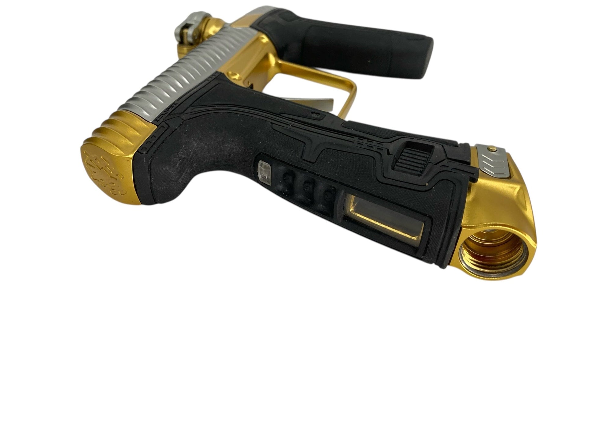 Used Planet Eclipse TWISTER Cs3 Paintball Gun Grey/Gold Paintball Gun from CPXBrosPaintball Buy/Sell/Trade Paintball Markers, New Paintball Guns, Paintball Hoppers, Paintball Masks, and Hormesis Headbands