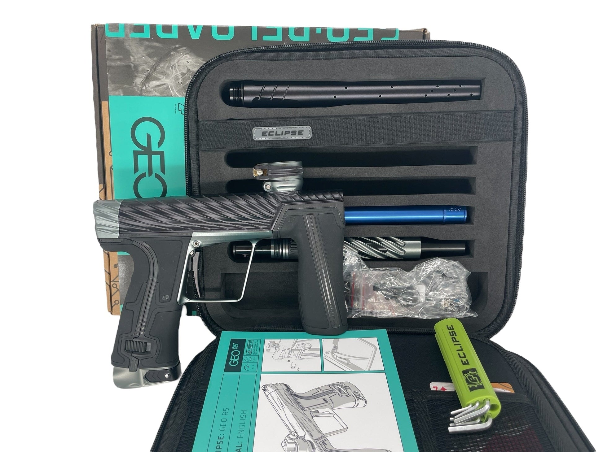 Used Planet Eclipse Twister Geo R5 Paintball Gun Paintball Gun from CPXBrosPaintball Buy/Sell/Trade Paintball Markers, New Paintball Guns, Paintball Hoppers, Paintball Masks, and Hormesis Headbands