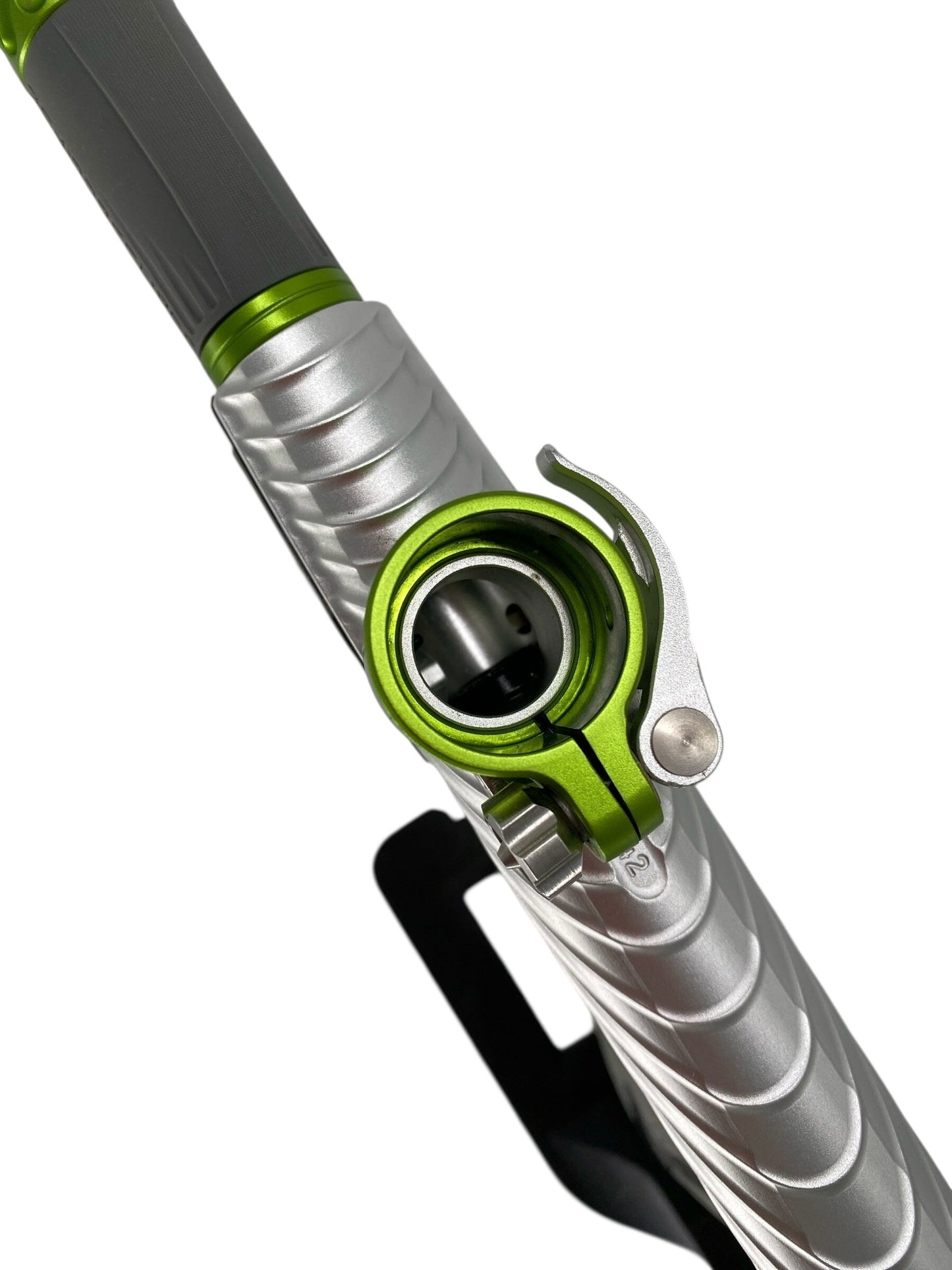 Used Planet Eclipse Twister Geo R5 Paintball Gun Silver/Green Paintball Gun from CPXBrosPaintball Buy/Sell/Trade Paintball Markers, New Paintball Guns, Paintball Hoppers, Paintball Masks, and Hormesis Headbands