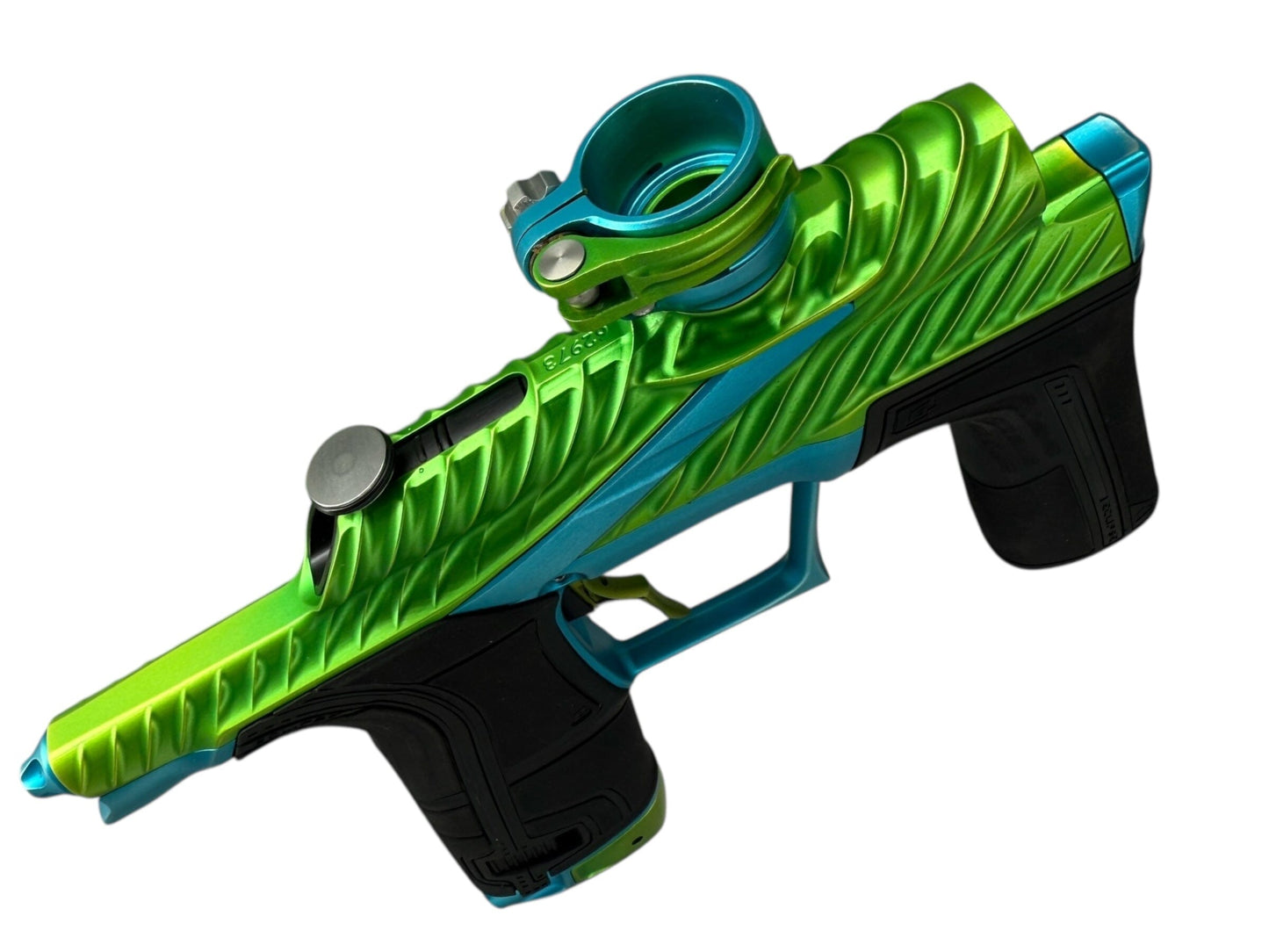 Used Planet Eclipse Twister Lv2 Paintball Gun Green/Teal Paintball Gun from CPXBrosPaintball Buy/Sell/Trade Paintball Markers, New Paintball Guns, Paintball Hoppers, Paintball Masks, and Hormesis Headbands