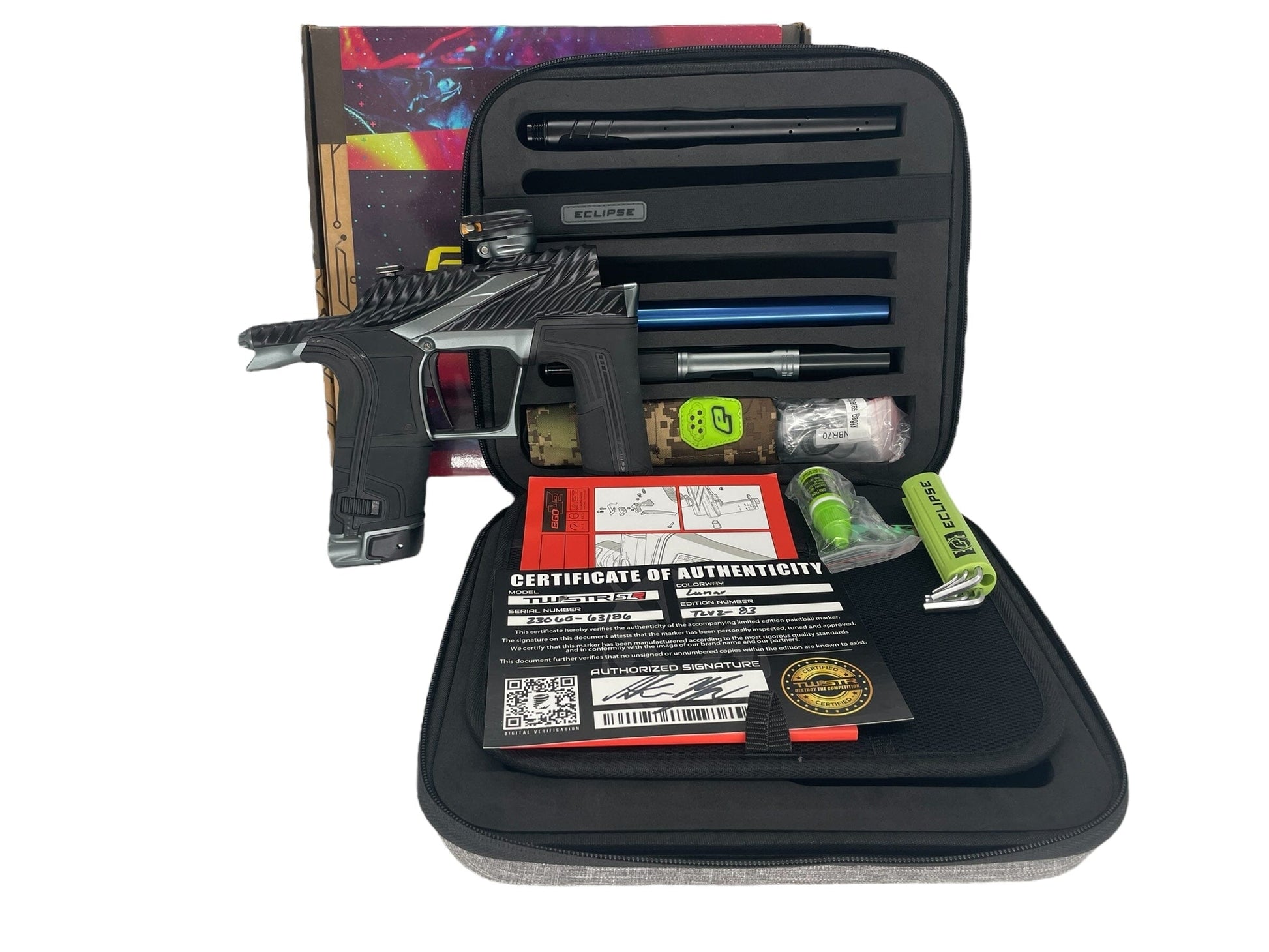 Used Planet Eclipse Twister Lv2 Paintball Gun Paintball Gun from CPXBrosPaintball Buy/Sell/Trade Paintball Markers, New Paintball Guns, Paintball Hoppers, Paintball Masks, and Hormesis Headbands