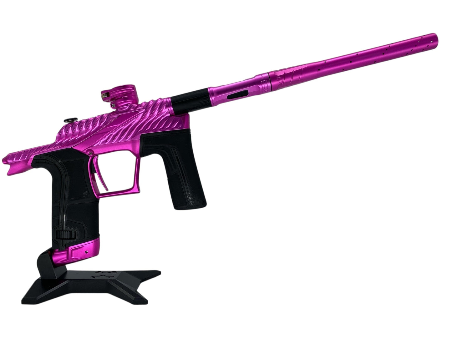 Used Planet Eclipse Twister Lv2 Paintball Gun Pink/Pink Paintball Gun from CPXBrosPaintball Buy/Sell/Trade Paintball Markers, New Paintball Guns, Paintball Hoppers, Paintball Masks, and Hormesis Headbands