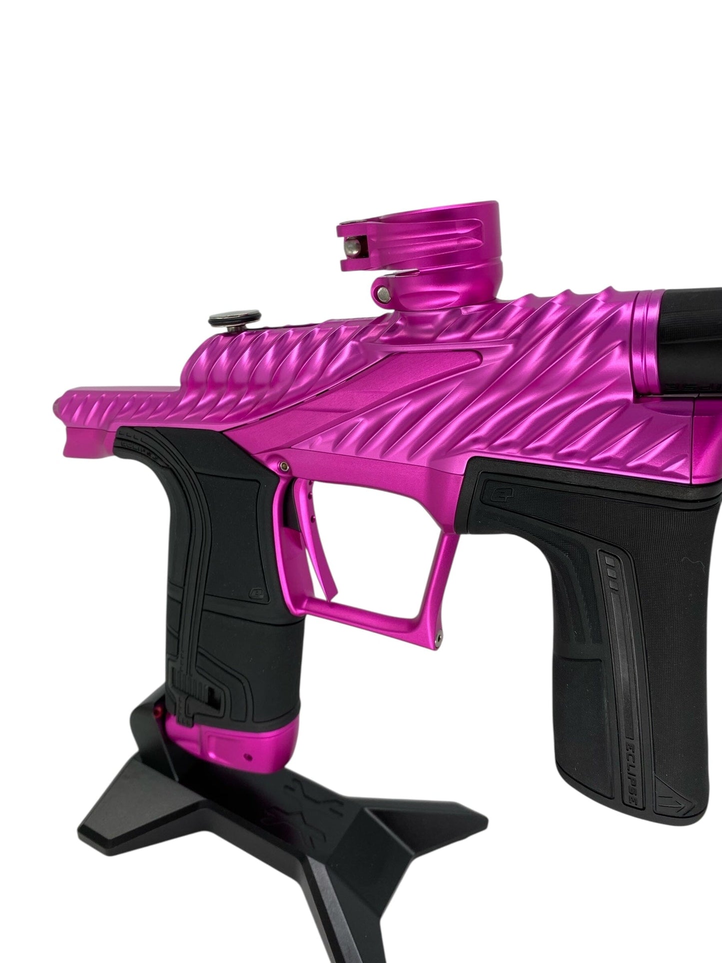 Used Planet Eclipse Twister Lv2 Paintball Gun Pink/Pink Paintball Gun from CPXBrosPaintball Buy/Sell/Trade Paintball Markers, New Paintball Guns, Paintball Hoppers, Paintball Masks, and Hormesis Headbands