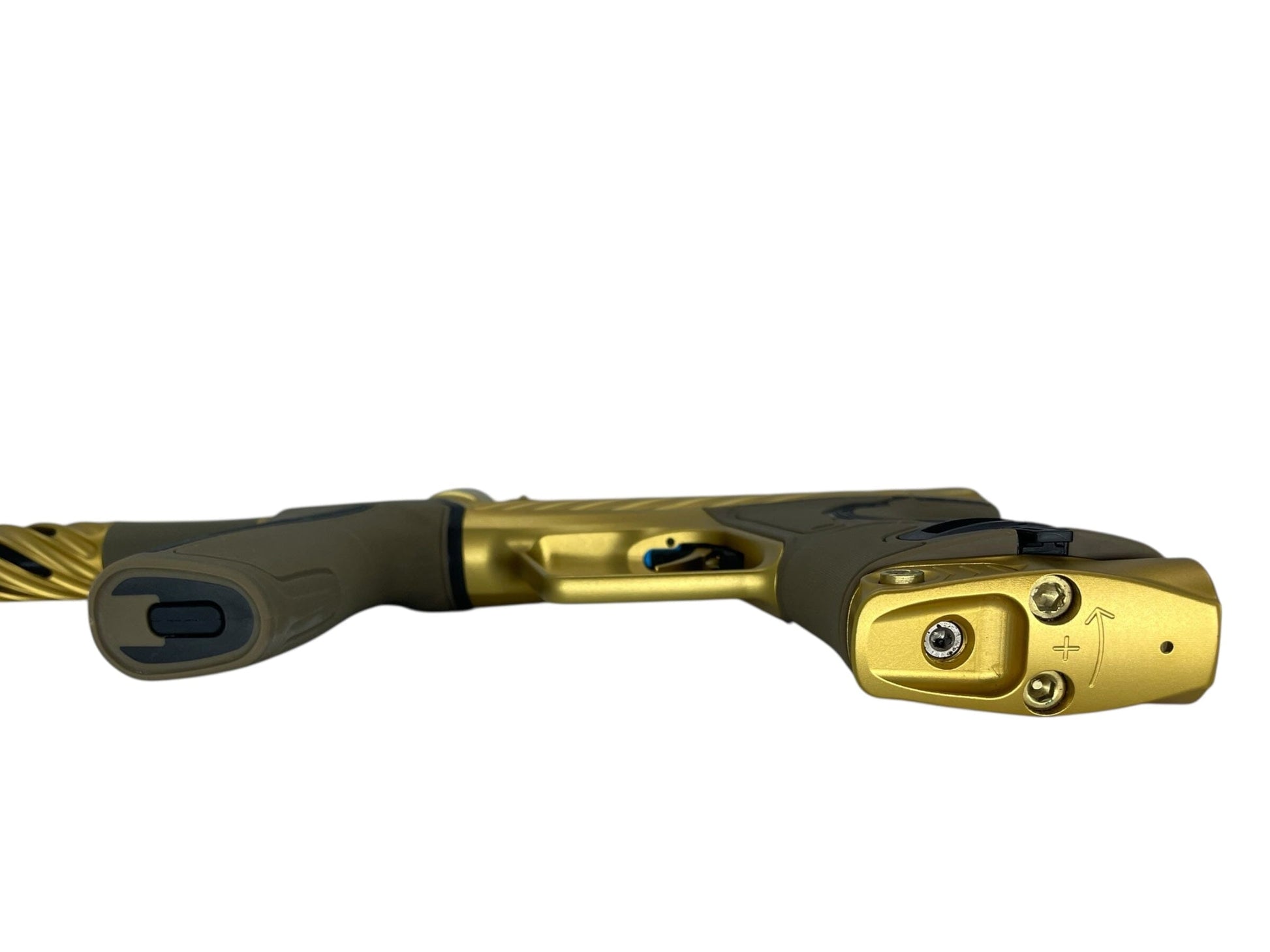 Used Planet Eclipse Twister R5 Paintball Gun Gold Paintball Gun from CPXBrosPaintball Buy/Sell/Trade Paintball Markers, New Paintball Guns, Paintball Hoppers, Paintball Masks, and Hormesis Headbands