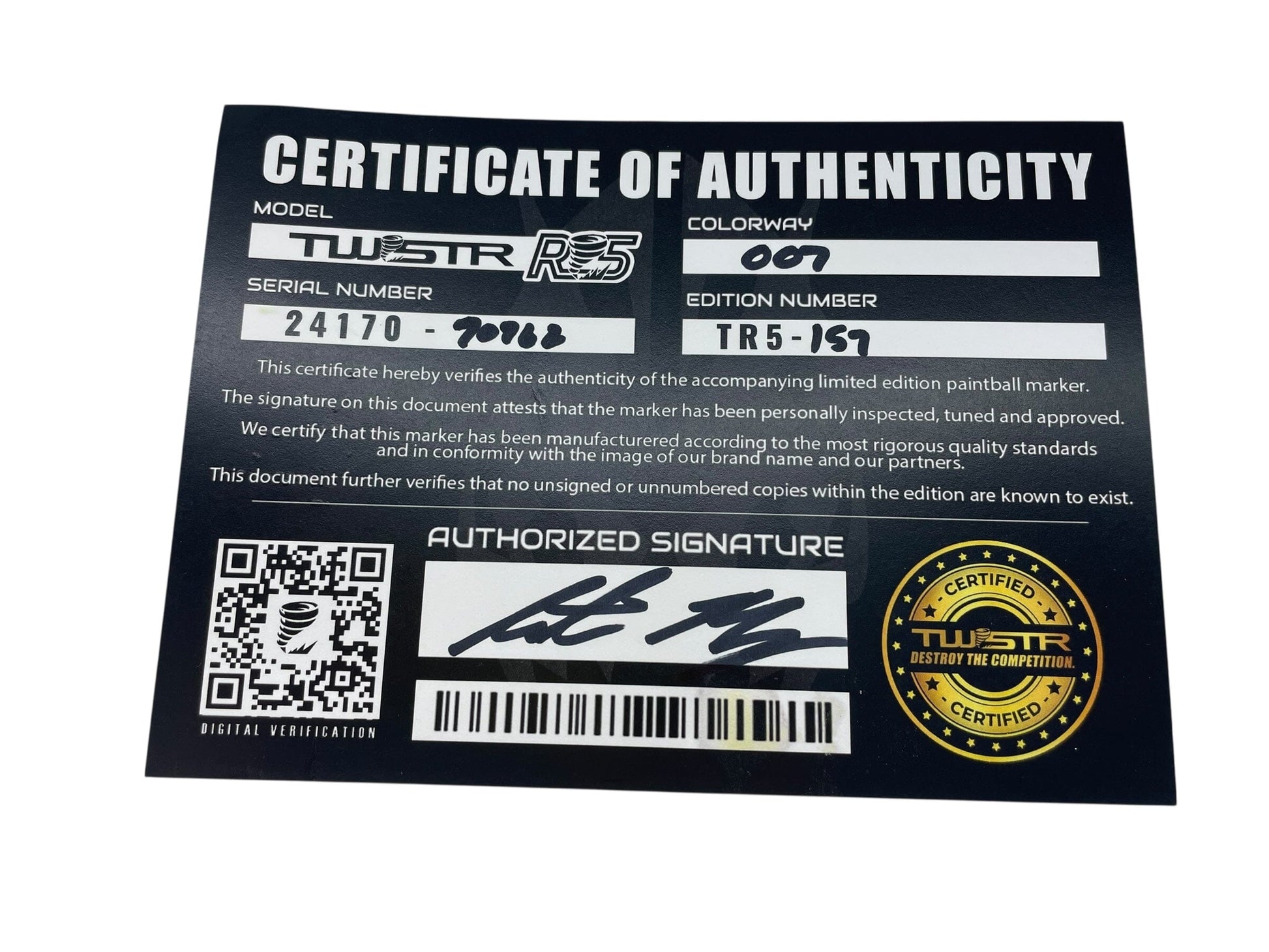 Used Planet Eclipse Twister R5 Paintball Gun Gold Paintball Gun from CPXBrosPaintball Buy/Sell/Trade Paintball Markers, New Paintball Guns, Paintball Hoppers, Paintball Masks, and Hormesis Headbands