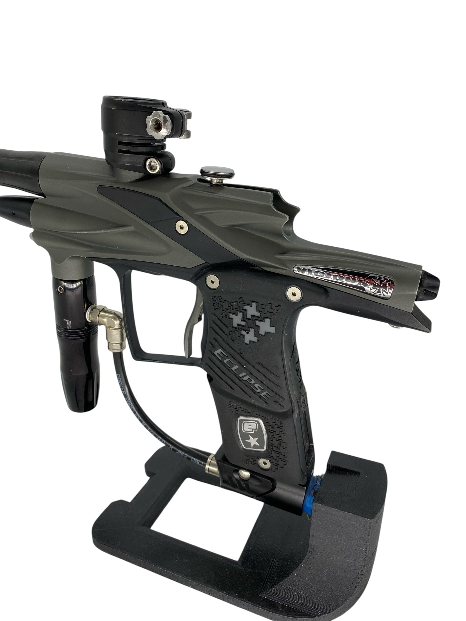 Used Planet Eclipse Vicious Ego 10 Paintball Gun Grey/Black Paintball Gun from CPXBrosPaintball Buy/Sell/Trade Paintball Markers, New Paintball Guns, Paintball Hoppers, Paintball Masks, and Hormesis Headbands