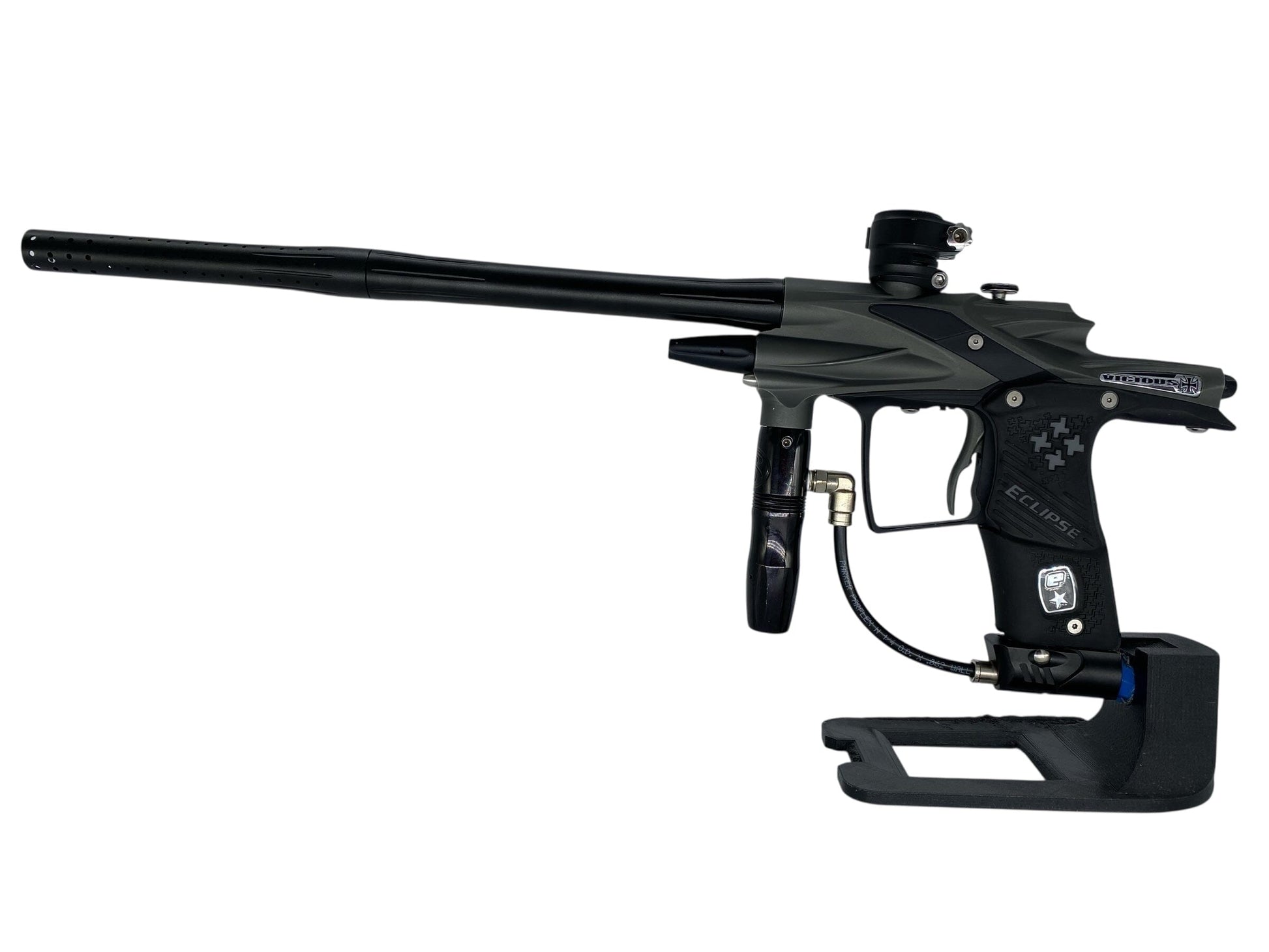 Used Planet Eclipse Vicious Ego 10 Paintball Gun Grey/Black Paintball Gun from CPXBrosPaintball Buy/Sell/Trade Paintball Markers, New Paintball Guns, Paintball Hoppers, Paintball Masks, and Hormesis Headbands