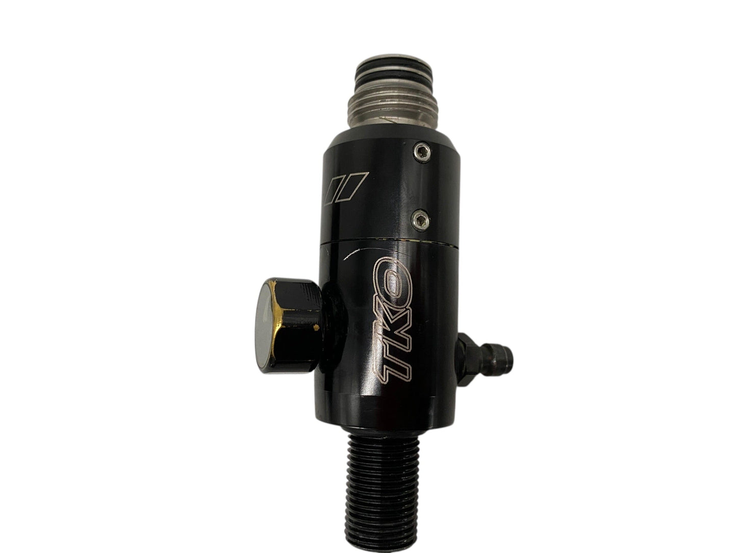 Used Powerhouse / Infamous Longbody TKO Regulator - Gloss Black Paintball Gun from CPXBrosPaintball Buy/Sell/Trade Paintball Markers, New Paintball Guns, Paintball Hoppers, Paintball Masks, and Hormesis Headbands