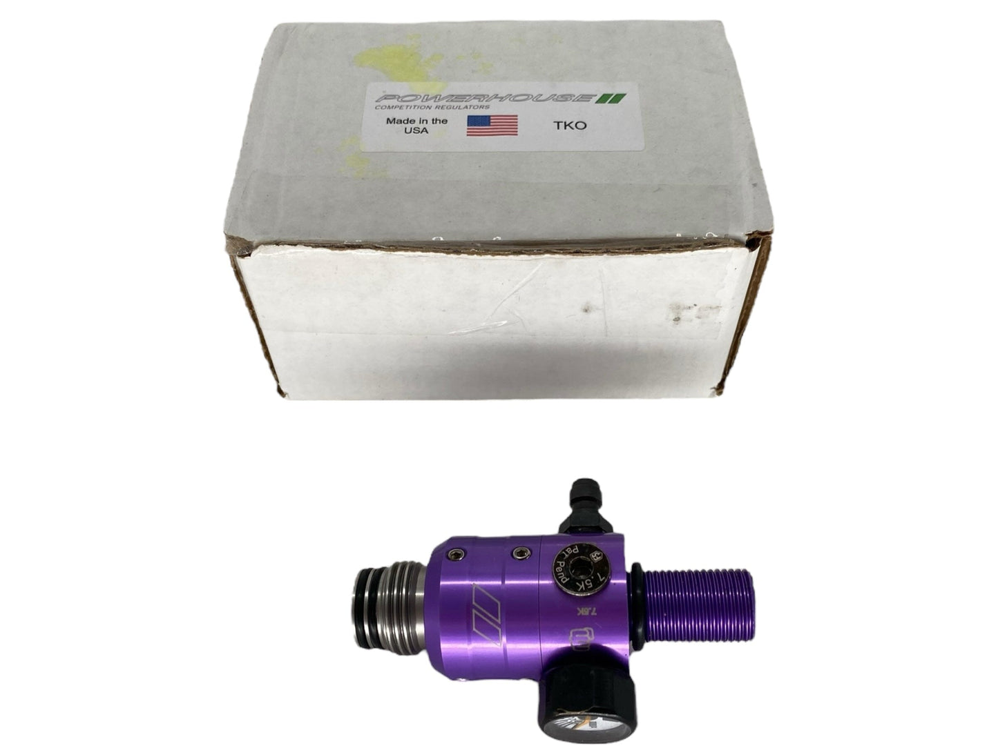 Used POWERHOUSE TKO REGULATOR Purple Paintball Gun from CPXBrosPaintball Buy/Sell/Trade Paintball Markers, New Paintball Guns, Paintball Hoppers, Paintball Masks, and Hormesis Headbands