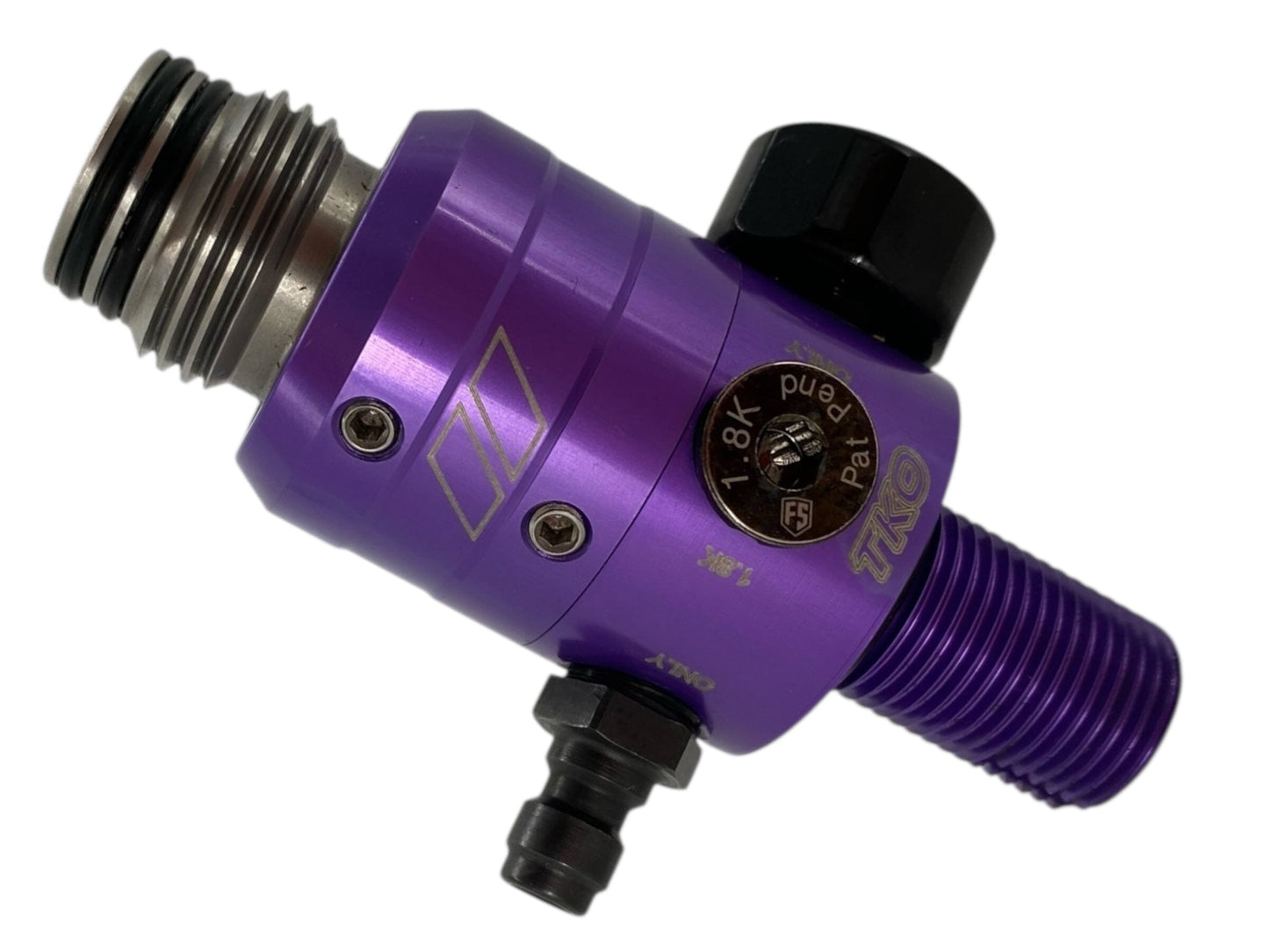 Used POWERHOUSE TKO REGULATOR Purple Paintball Gun from CPXBrosPaintball Buy/Sell/Trade Paintball Markers, New Paintball Guns, Paintball Hoppers, Paintball Masks, and Hormesis Headbands