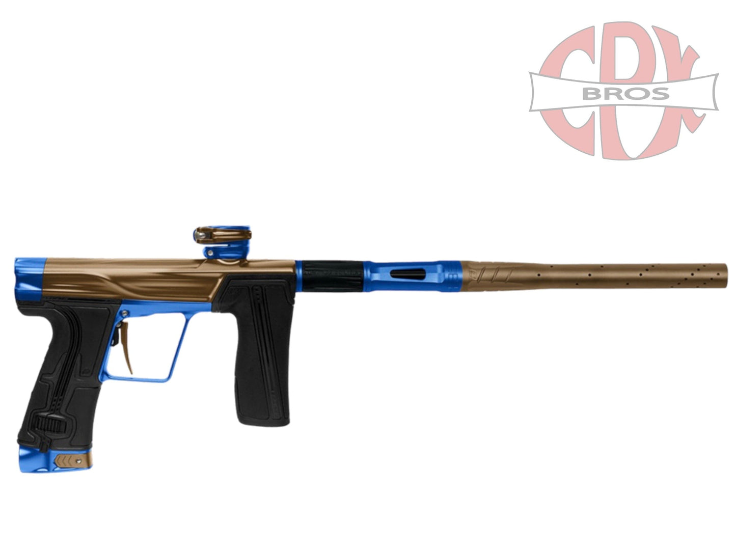 Used (PRE-ORDER) Planet Eclipse Geo R5 Paintball Gun - Bronze/Blue Paintball Gun from CPXBrosPaintball Buy/Sell/Trade Paintball Markers, New Paintball Guns, Paintball Hoppers, Paintball Masks, and Hormesis Headbands