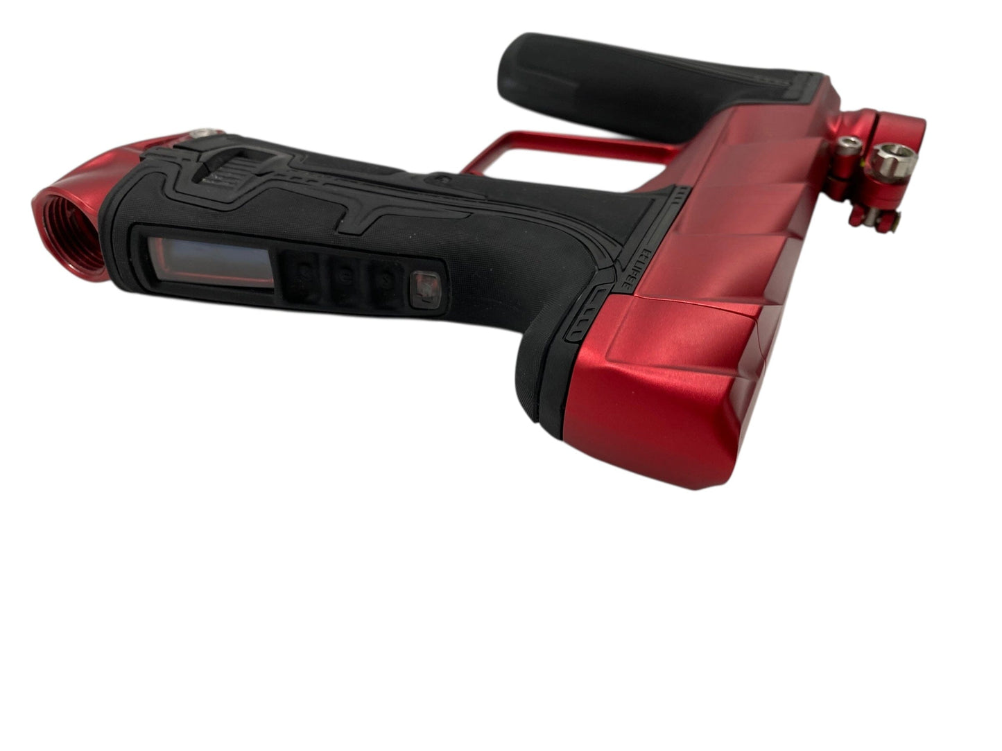 Used Project Geo R5 Scales Paintball Gun Red Paintball Gun from CPXBrosPaintball Buy/Sell/Trade Paintball Markers, New Paintball Guns, Paintball Hoppers, Paintball Masks, and Hormesis Headbands