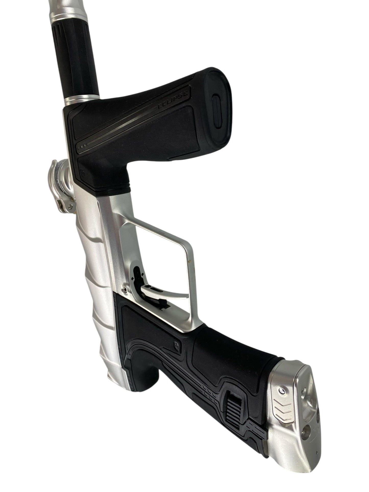 Used Project Geo R5 Scales Paintball Gun Silver Paintball Gun from CPXBrosPaintball Buy/Sell/Trade Paintball Markers, New Paintball Guns, Paintball Hoppers, Paintball Masks, and Hormesis Headbands