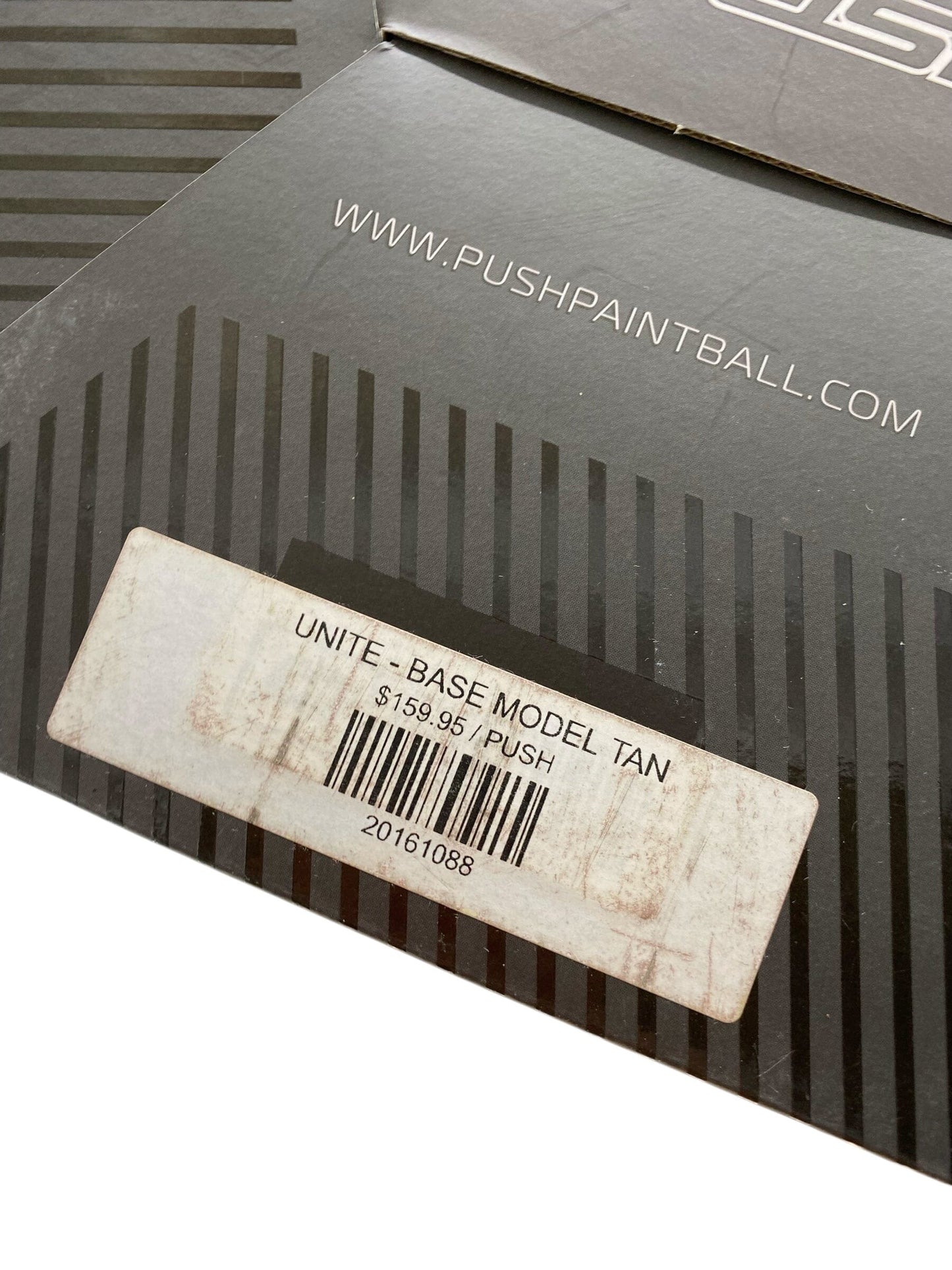 Used PUSH UNITE PAINTBALL MASK/GOGGLES - BASIC TAN Paintball Gun from CPXBrosPaintball Buy/Sell/Trade Paintball Markers, New Paintball Guns, Paintball Hoppers, Paintball Masks, and Hormesis Headbands