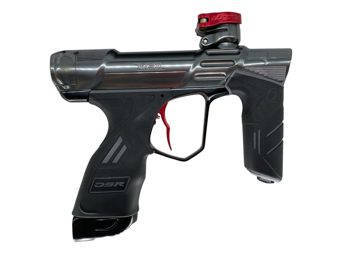 Used Russian Legion Dye Dsr+ Red Customs Paintball Gun Paintball Gun from CPXBrosPaintball Buy/Sell/Trade Paintball Markers, New Paintball Guns, Paintball Hoppers, Paintball Masks, and Hormesis Headbands