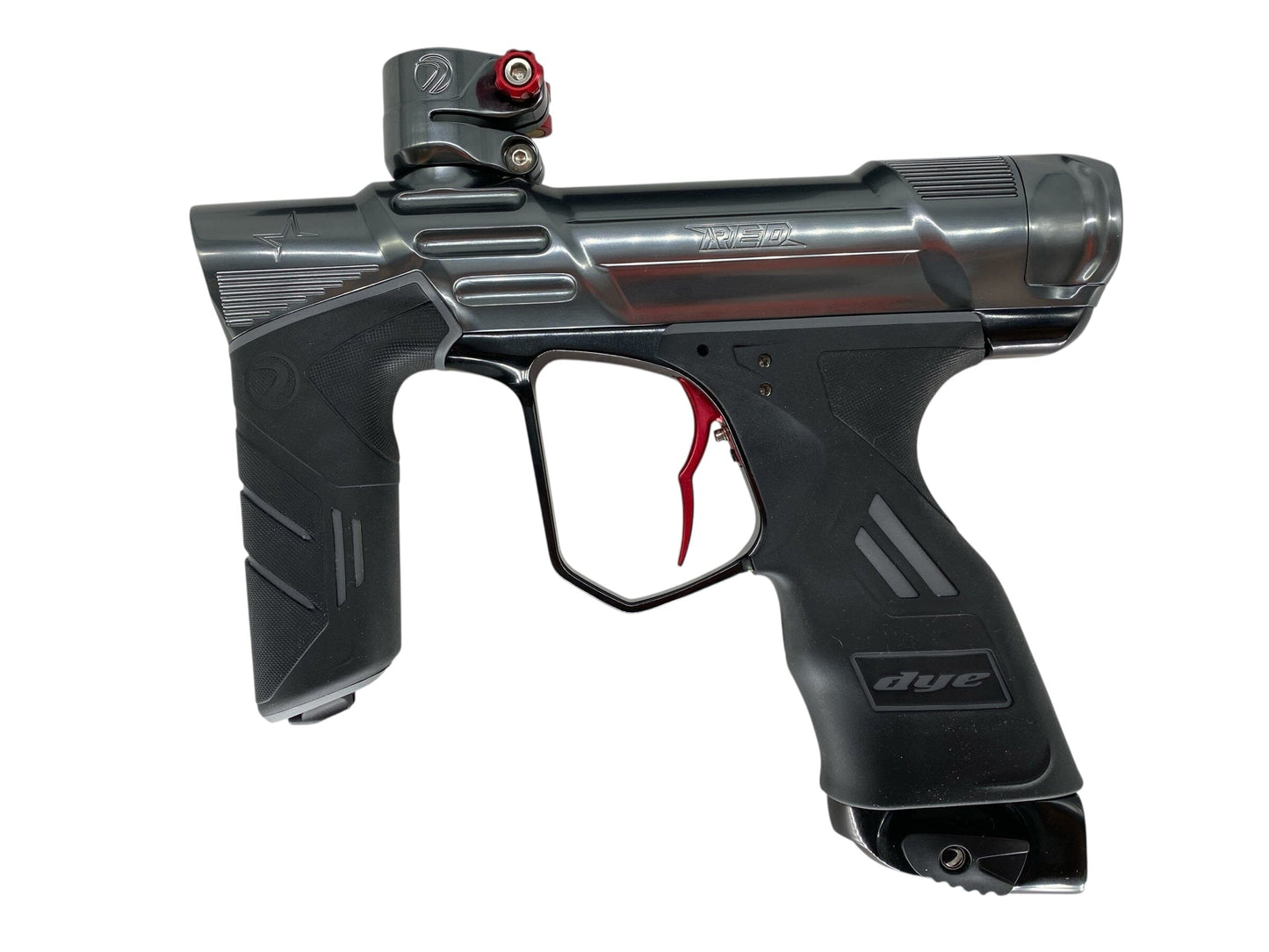 Used Russian Legion Dye Dsr+ Red Customs Paintball Gun Paintball Gun from CPXBrosPaintball Buy/Sell/Trade Paintball Markers, New Paintball Guns, Paintball Hoppers, Paintball Masks, and Hormesis Headbands