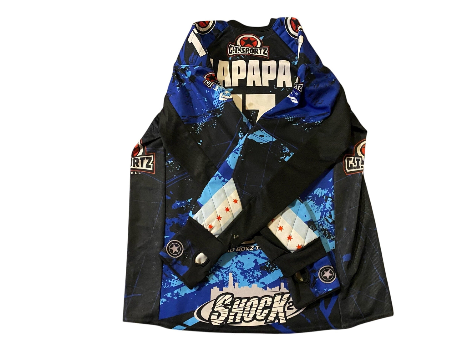 Used SHOCK Paintball Jersey- size MEDIUM Cody LaPapa Paintball Gun from CPXBrosPaintball Buy/Sell/Trade Paintball Markers, New Paintball Guns, Paintball Hoppers, Paintball Masks, and Hormesis Headbands